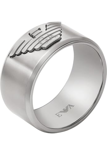 Detalle de Emporio Armani EGS316604010 anillo acero inoxidable 👔