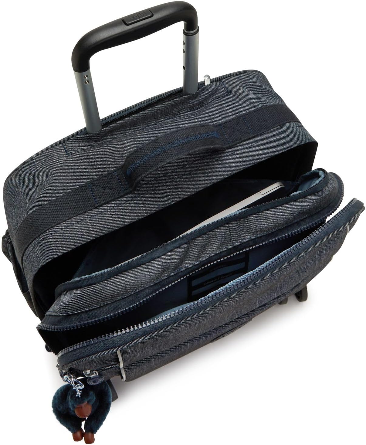 Detalle de Kipling New Storia, Borsa Grande con Ruote – Marine Navy, Unisex