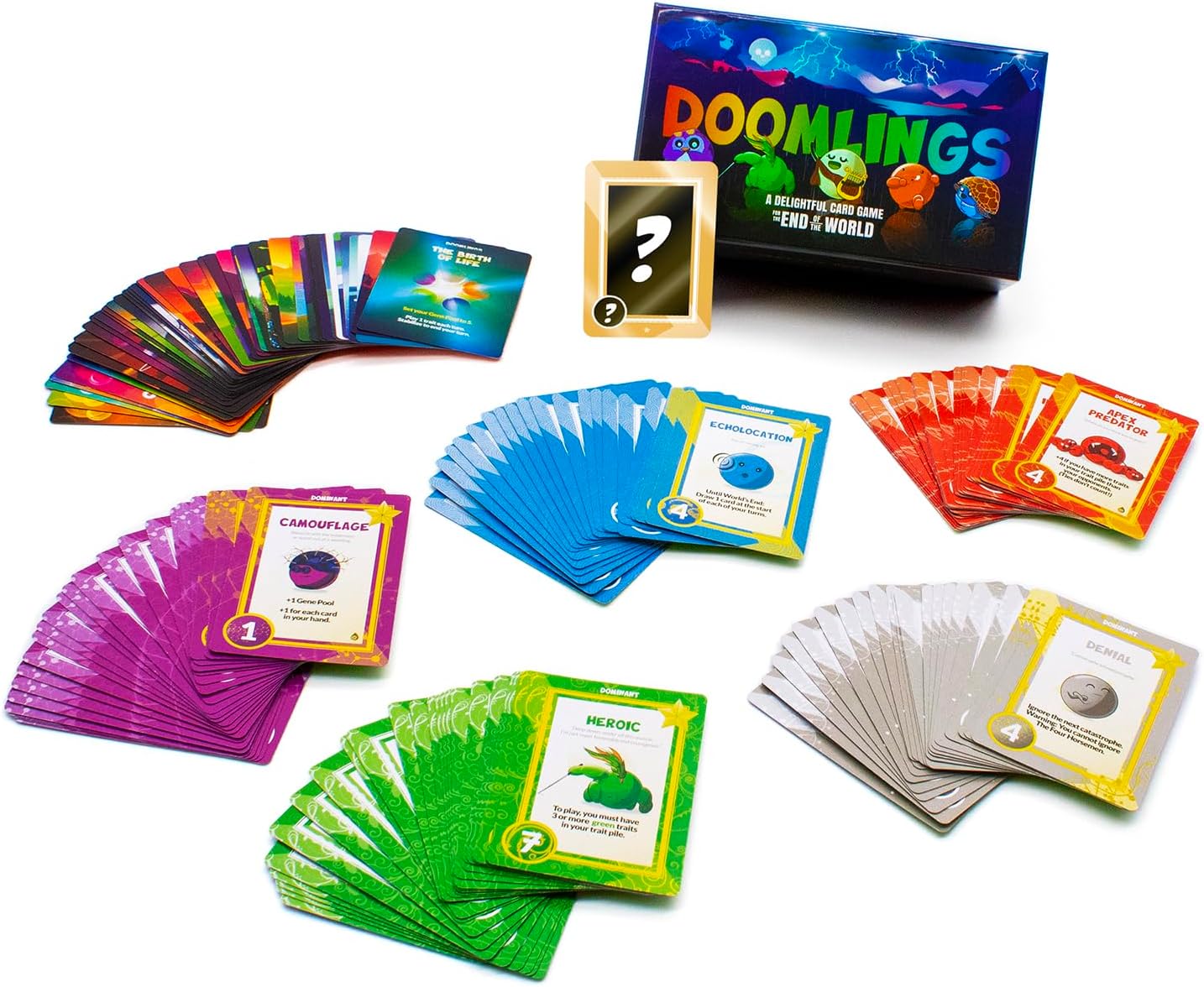 Detalle 2 de Doomlings card game 2-6 players