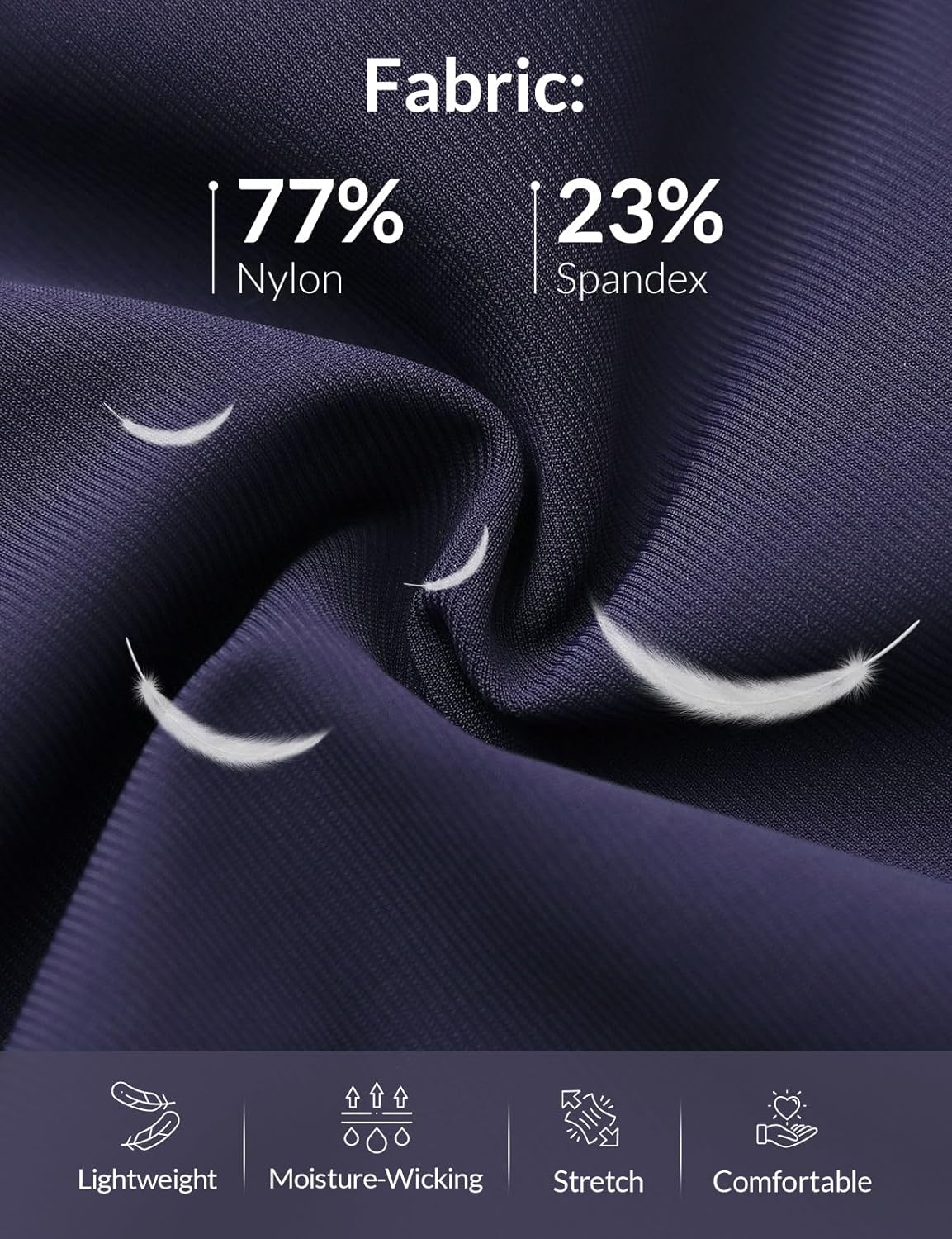 Thumbnail 3 de baleaf Damen Wanderhose Cargohose Capri atmungsaktiv, elastisch & schnelltrocknend mit Reißverschlusstaschen