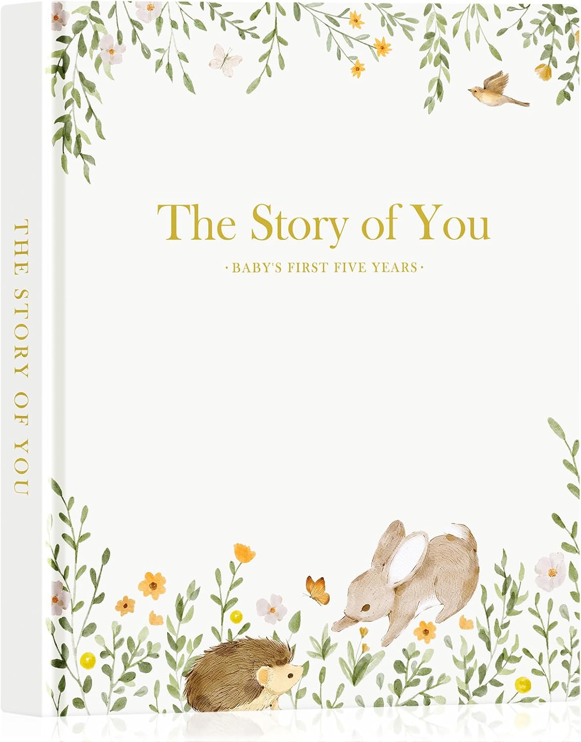 Detalle de Lanpn BBRJYS-TZ Baby Memory Book, Leather Cover, 154 Pages