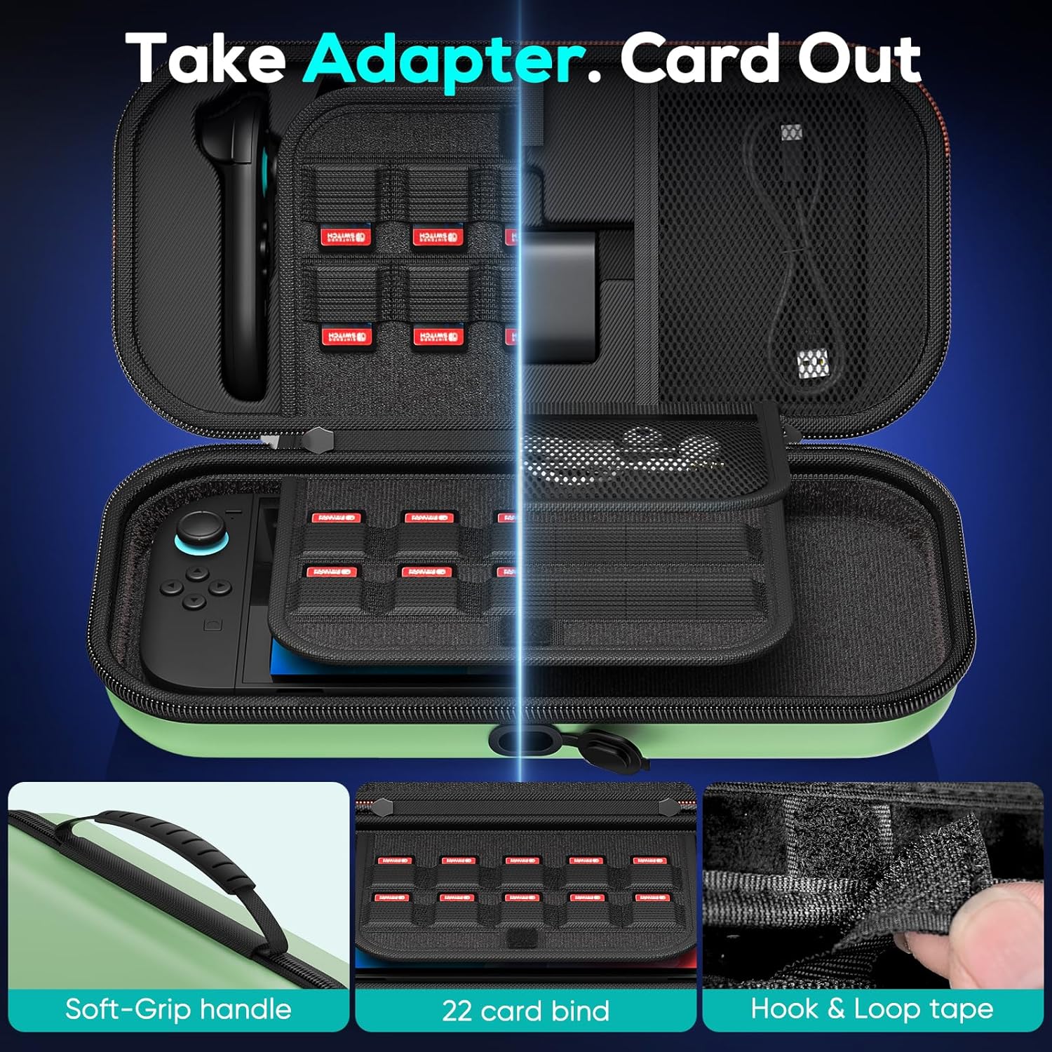 Detalle 2 de Switch 2 Tragetasche 22 Karten