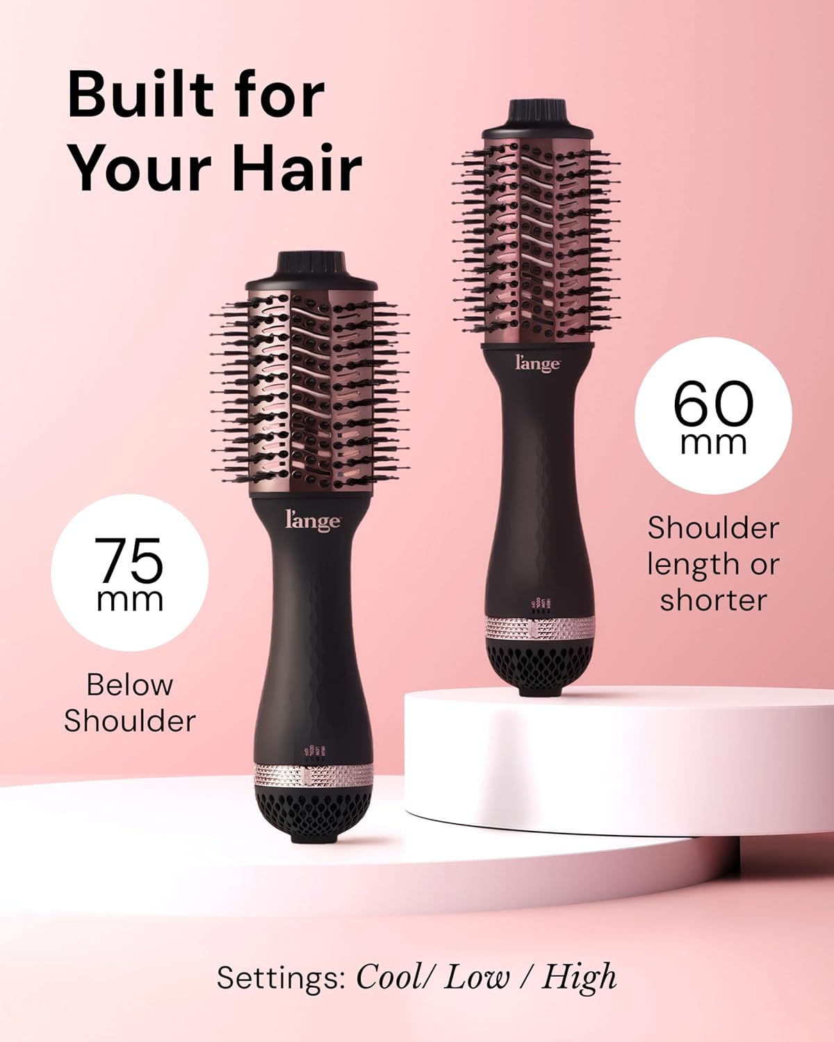 Thumbnail 5 de L'ANGE HAIR Le Volume 2-in-1 Titanium 60mm Hot Air Brush ๐