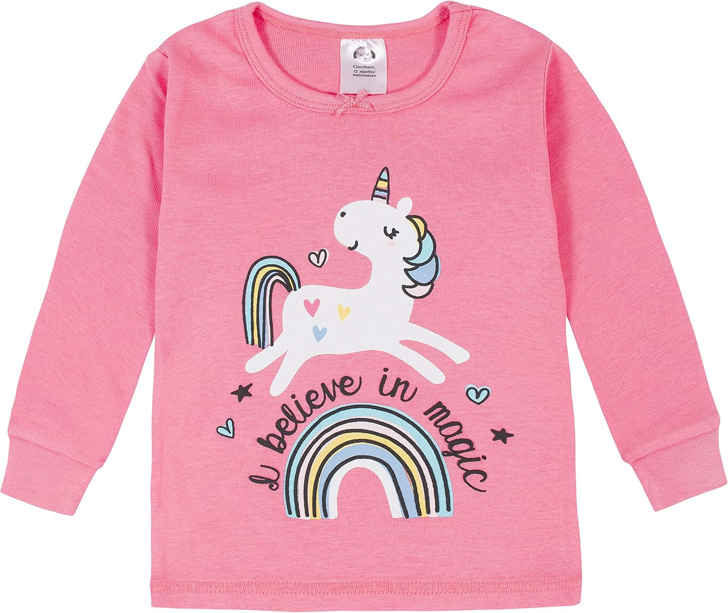 Thumbnail 1 de Gerber Set pigiama 4 pezzi per bambina Unicorno Magic Pink 24 mesi