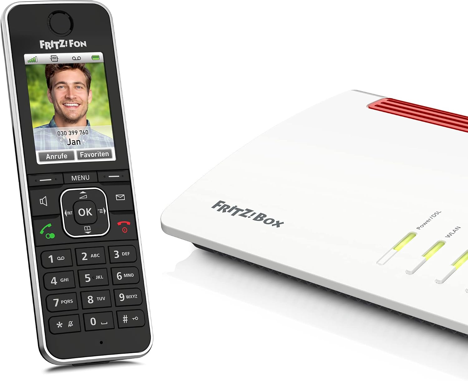 Detalle 2 de FRITZ!Fon C6 – bezprzewodowy telefon DECT z identyfikacją połączeń