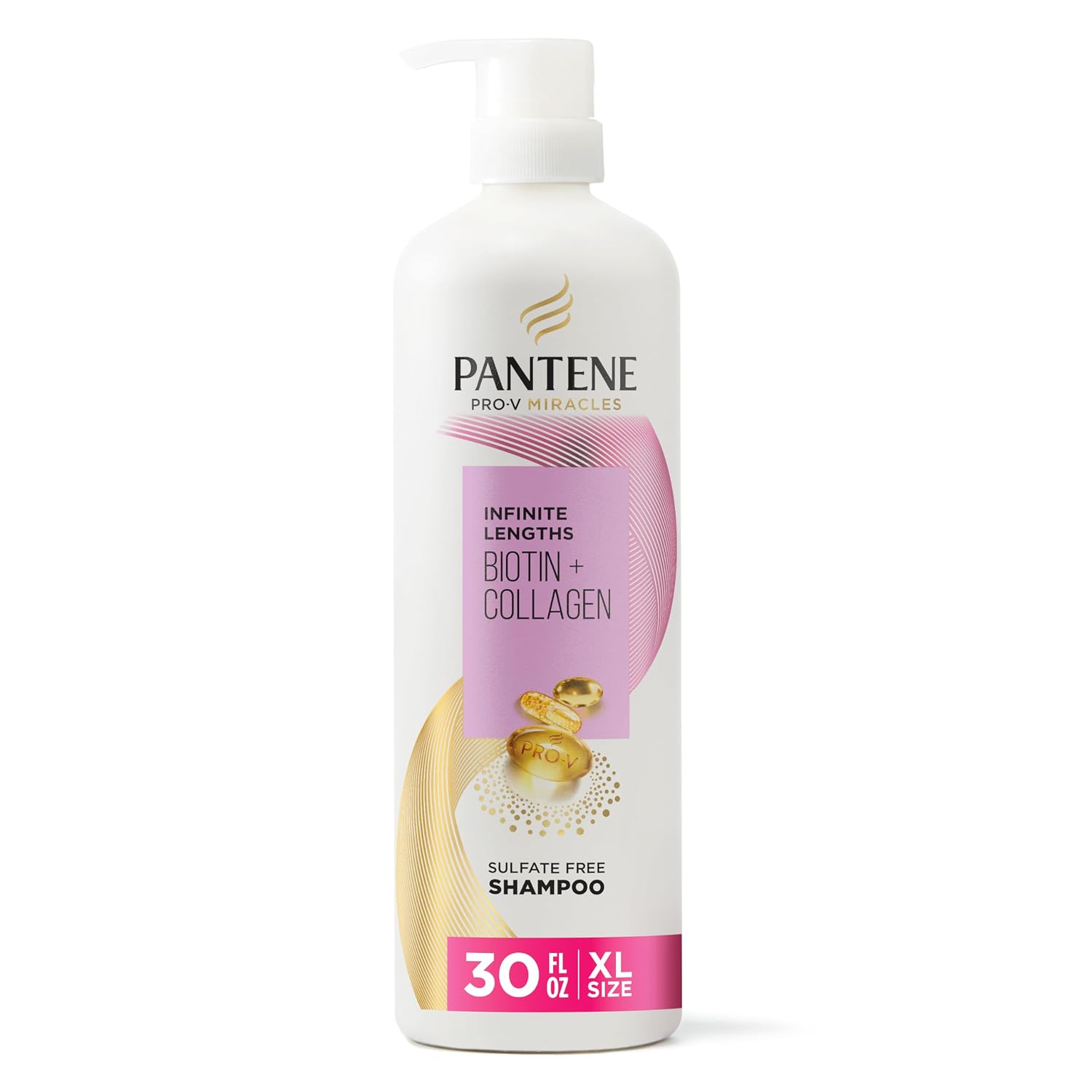 Detalle de Pantene Infinite Lengths Shampoo 30 fl oz