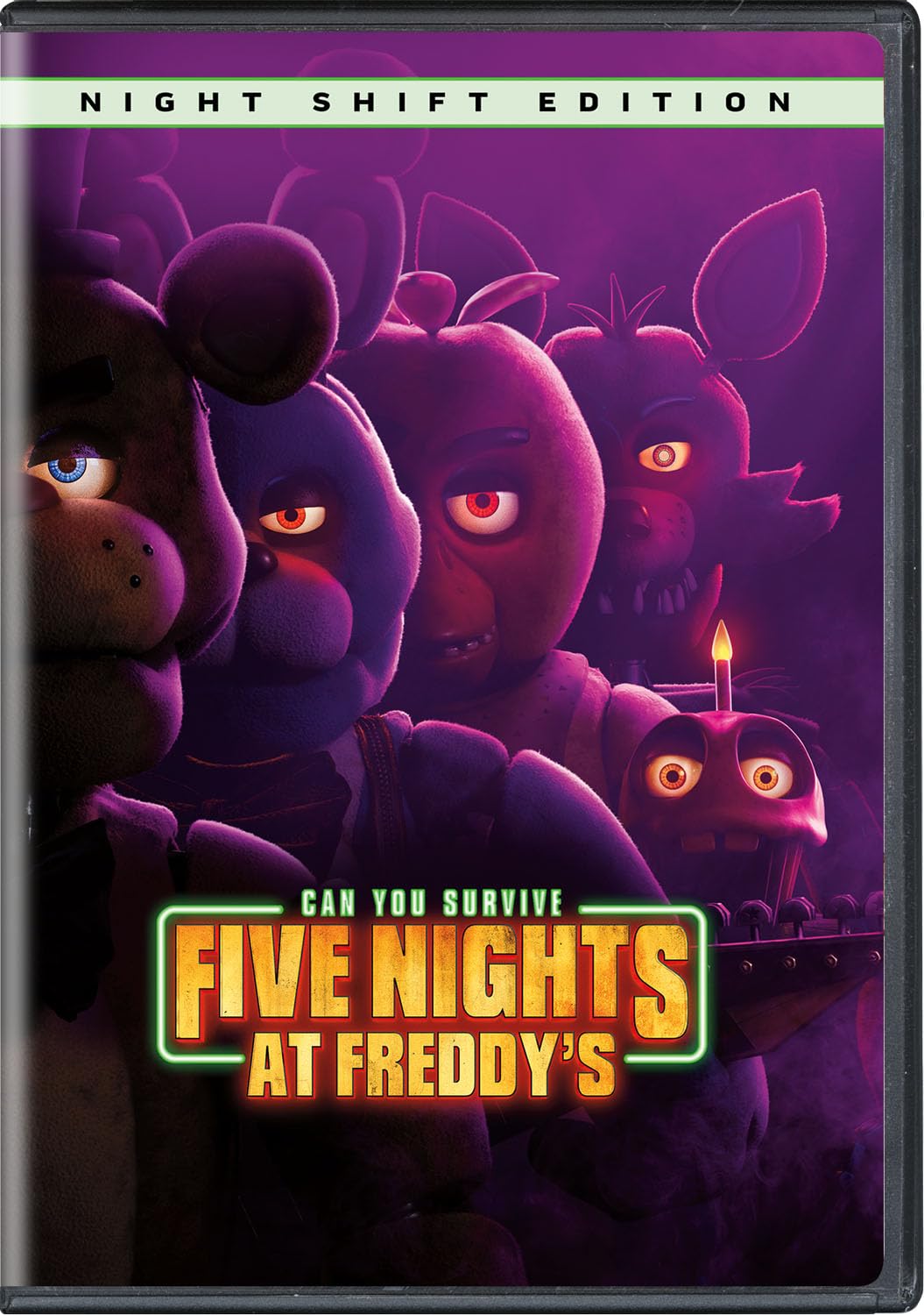 Detalle de Five Nights at Freddy's cpt-auo-423 DVD, NTSC, English Audio, 110 Minutes