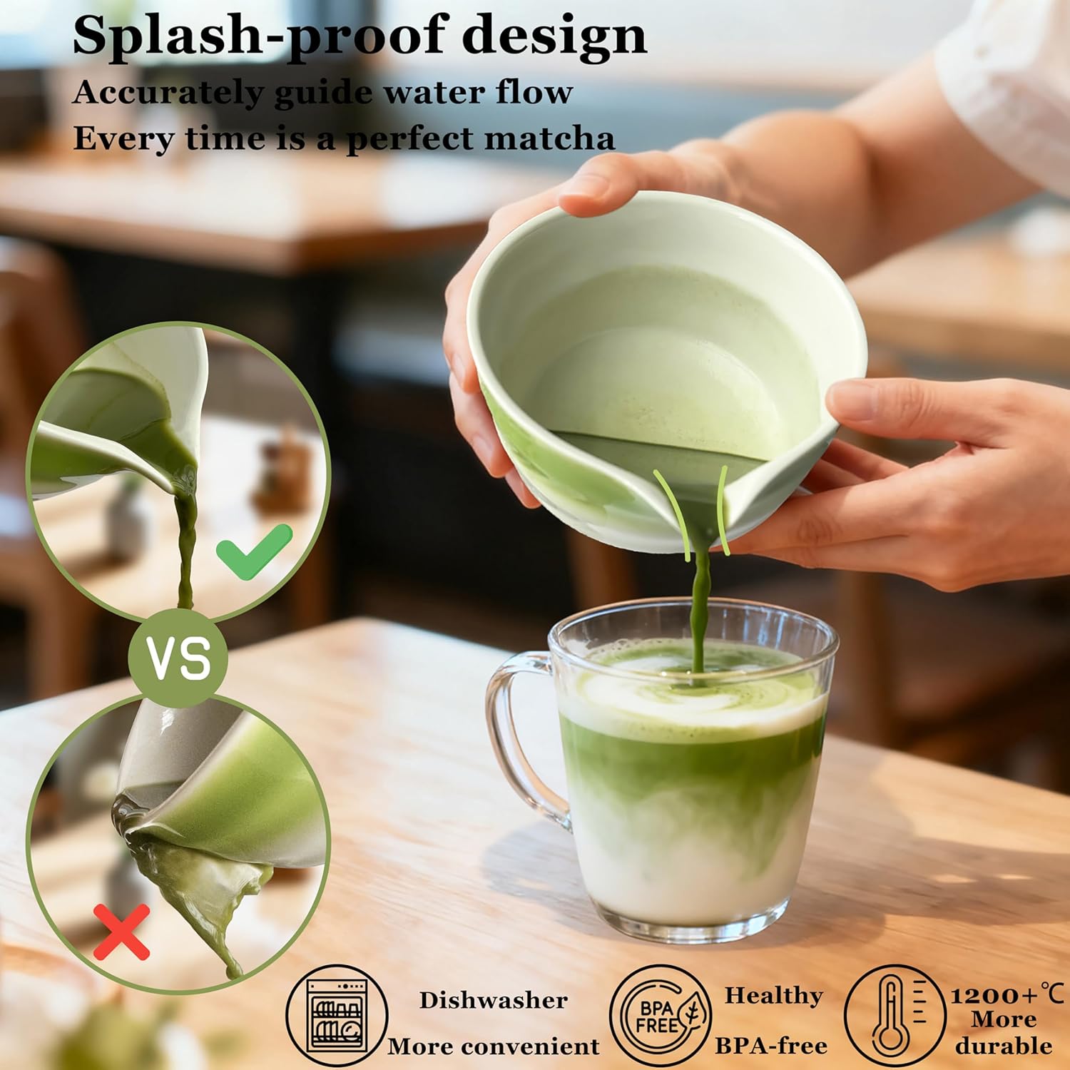 Thumbnail 5 de LSHYSMA 8 Pcs Matcha Whisk Set — Ceramics, Bamboo Tools and Accessories for Complete Matcha Ritual