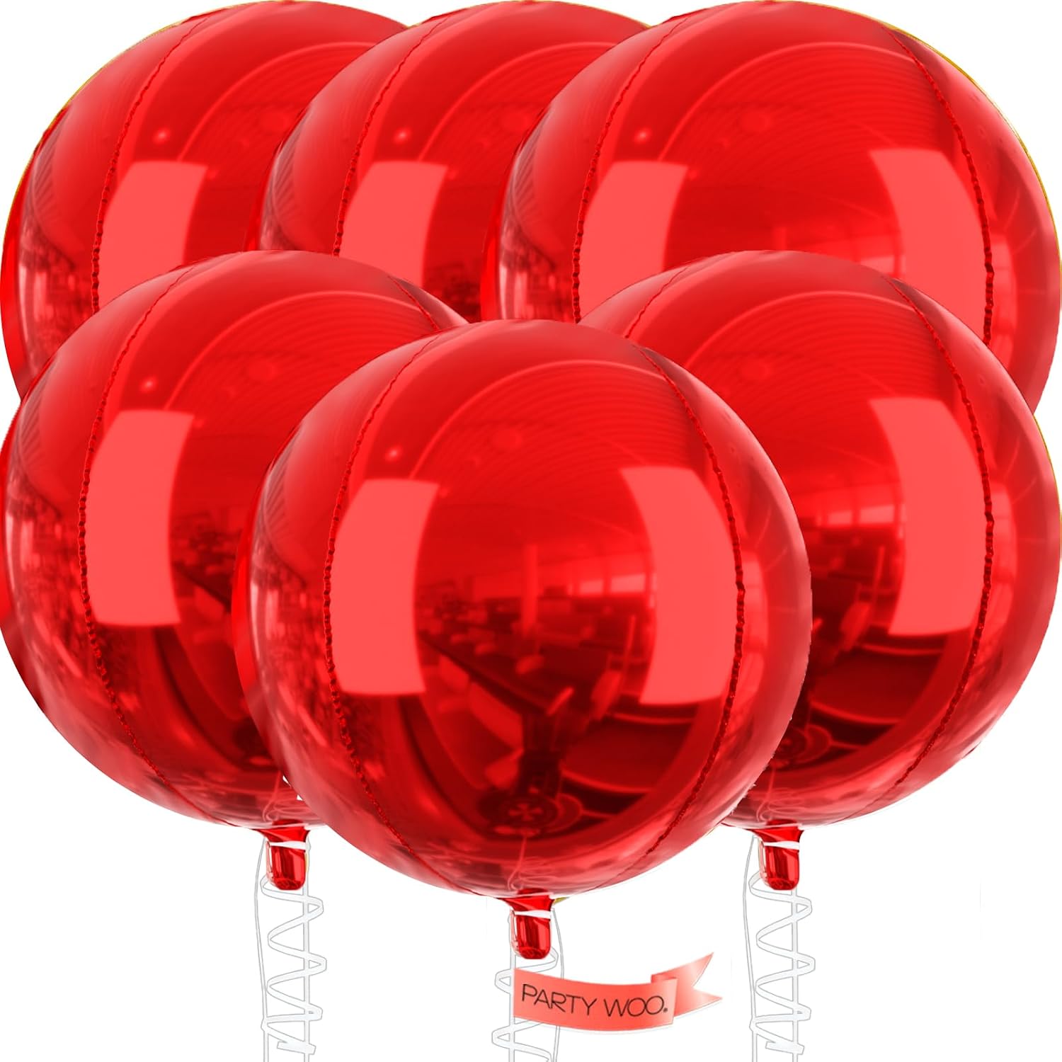 Thumbnail 6 de PartyWoo Pearl Pink Foil Balloons 20 pcs ๐