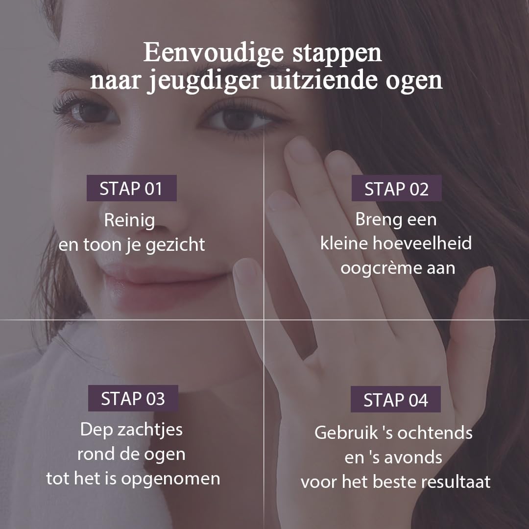 Detalle 2 de MIZON MZFIET Collagen Power Firming oogcrème met marien collageen