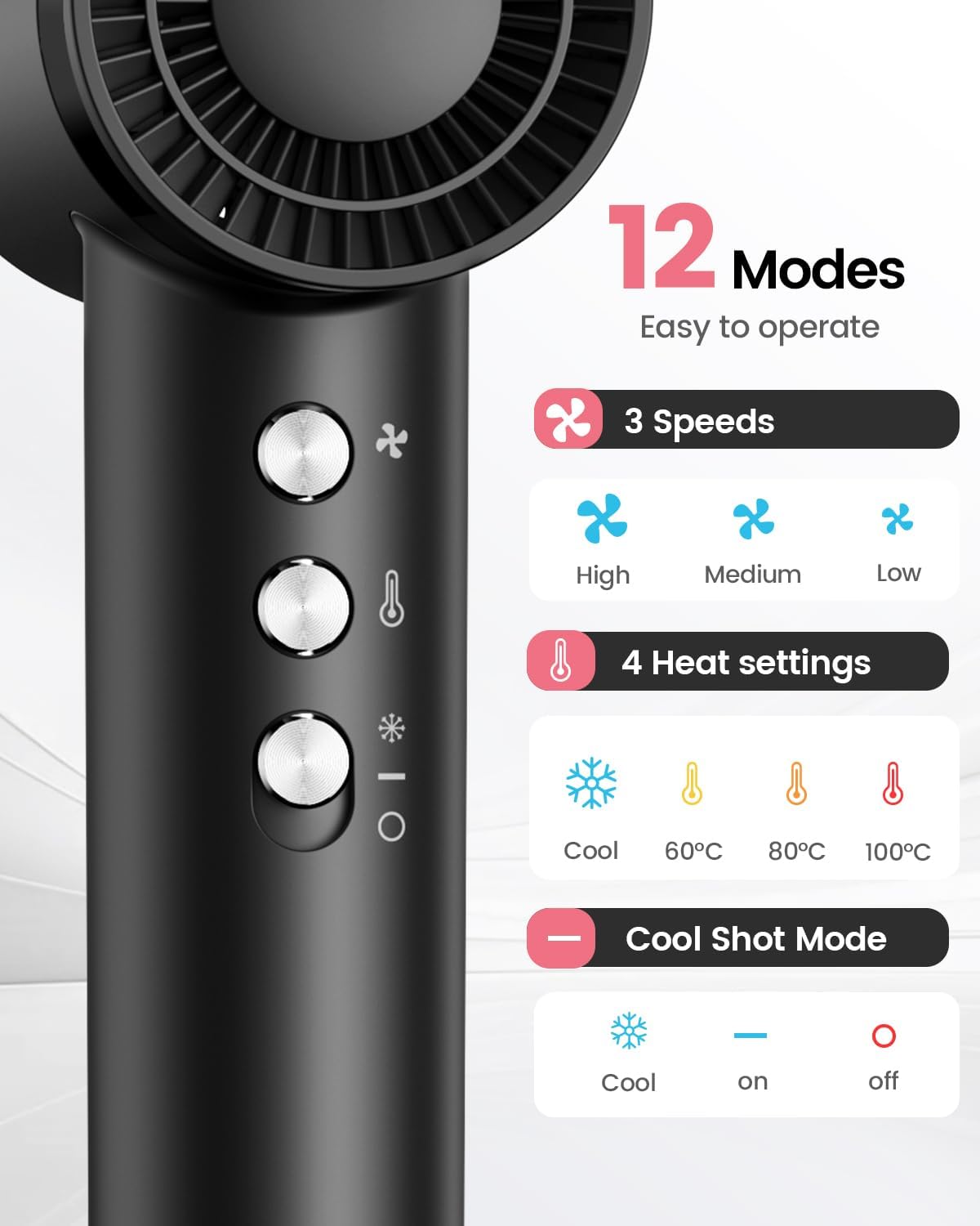 Thumbnail 5 de Dekuri Professional Hair Dryer 110,000 RPM