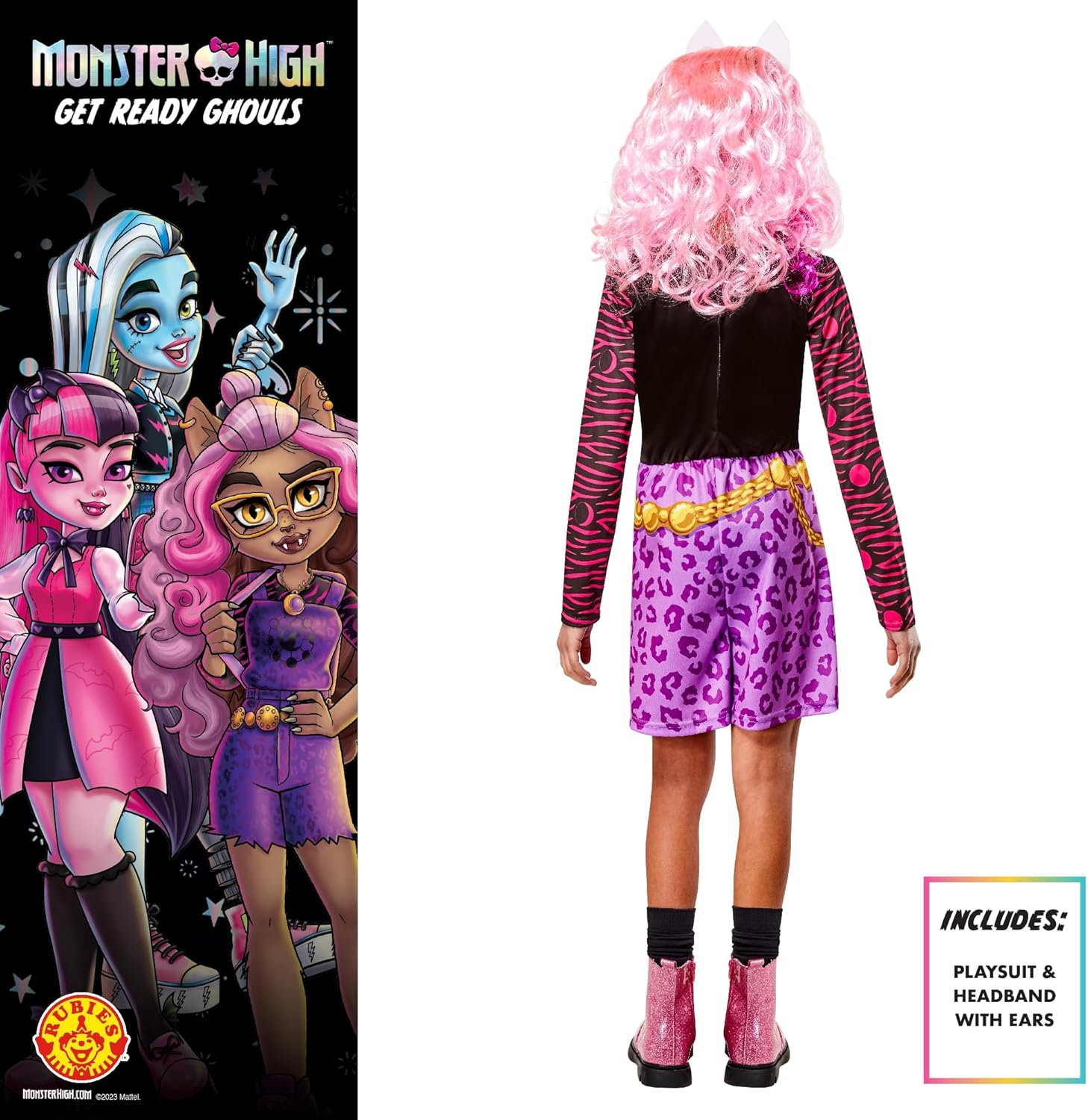 Thumbnail 1 de Rubies Clawdeen classic disfraz niñas XS 5-6 años