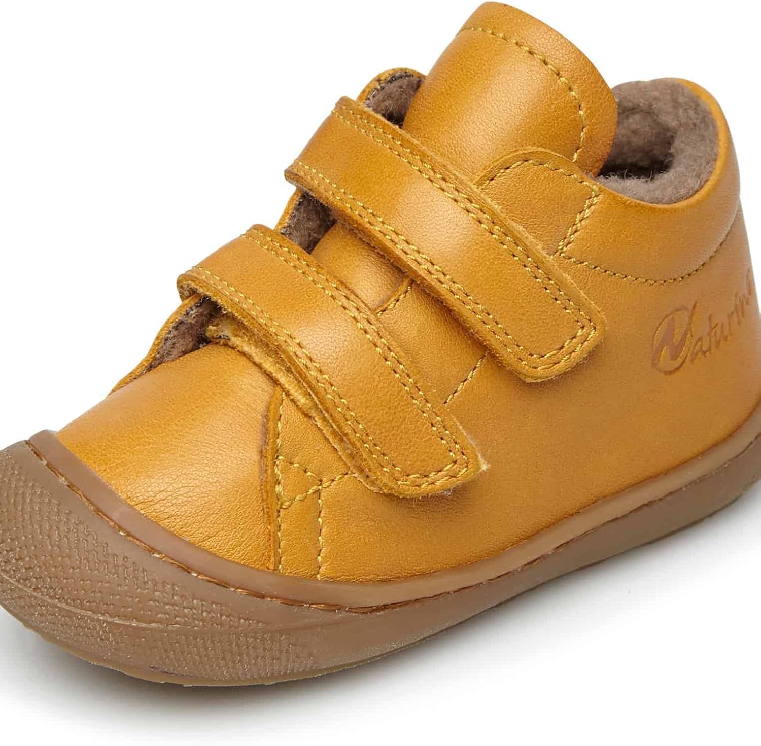 Thumbnail 4 de Naturino Cocoon VL-Lauflernschuhe aus Nappaleder mit Wollfutter – Kürbis 19