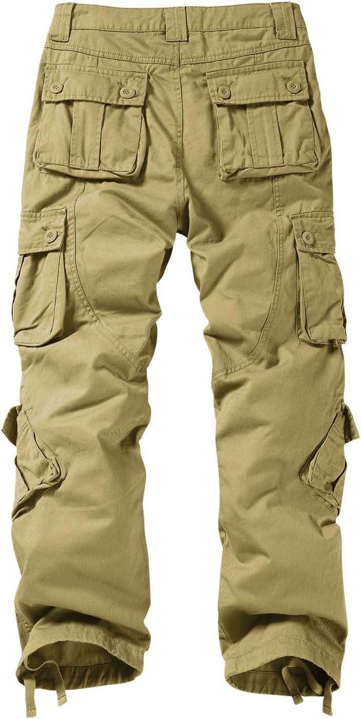 Detalle de Match Men's Wild Cargo Pants — Practical, Regular-Fit Cargo Trousers for Everyday Use