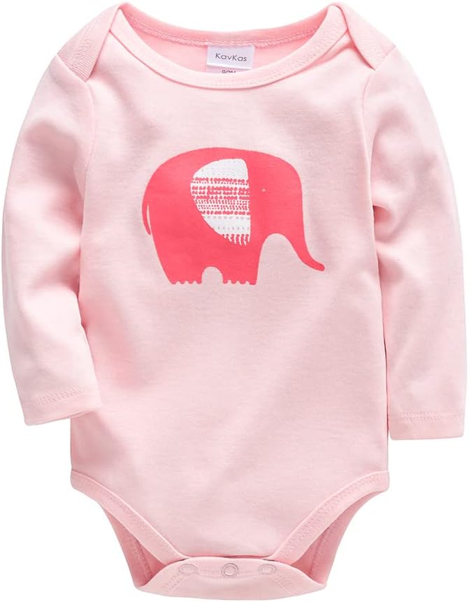 Thumbnail 1 de wocharm Long Sleeve Baby Bodysuit 3 Pack