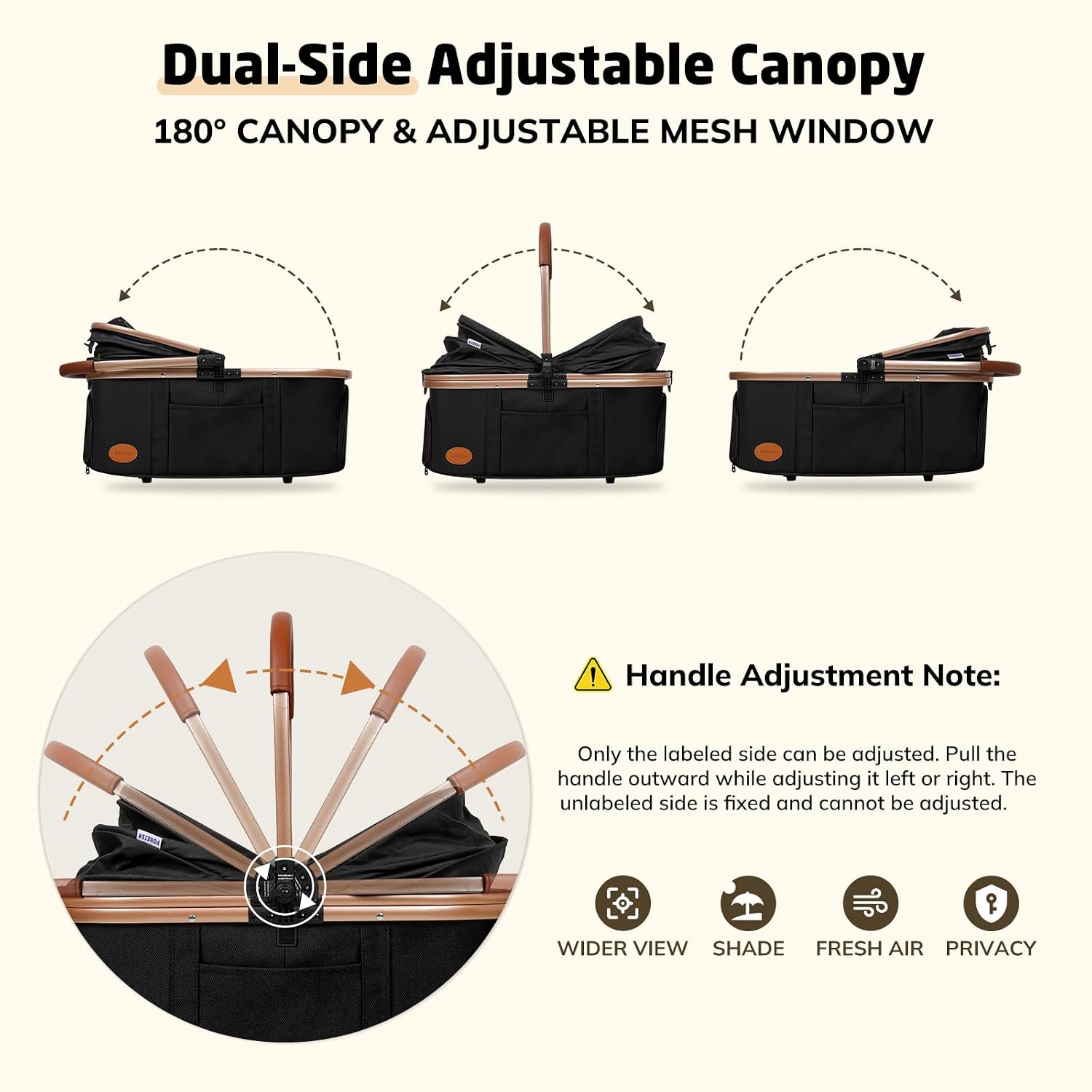 Detalle 2 de Pet Stroller, 3-in-1