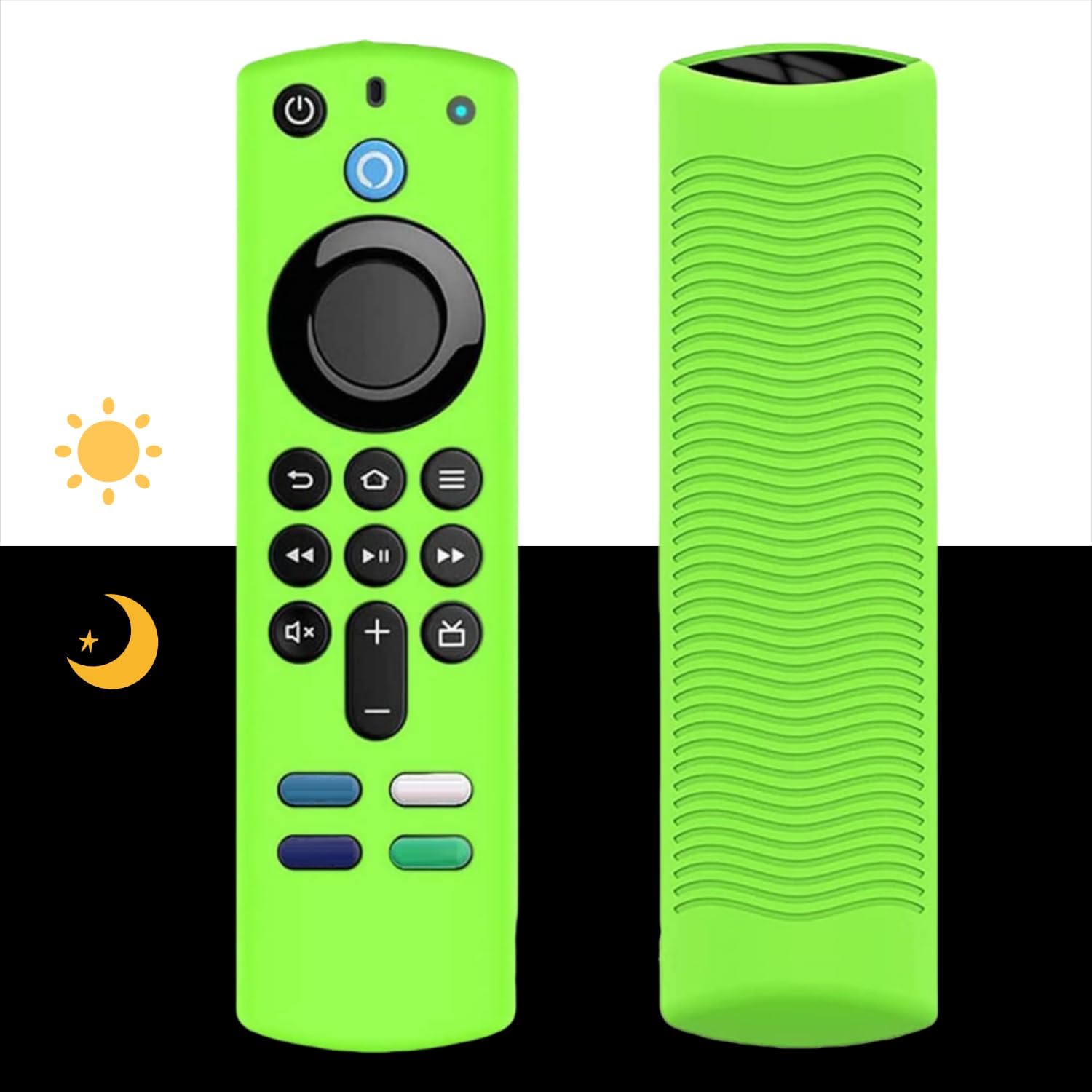 Detalle de Silicone Remote Cover Replacement 2-pack for Streaming Remotes