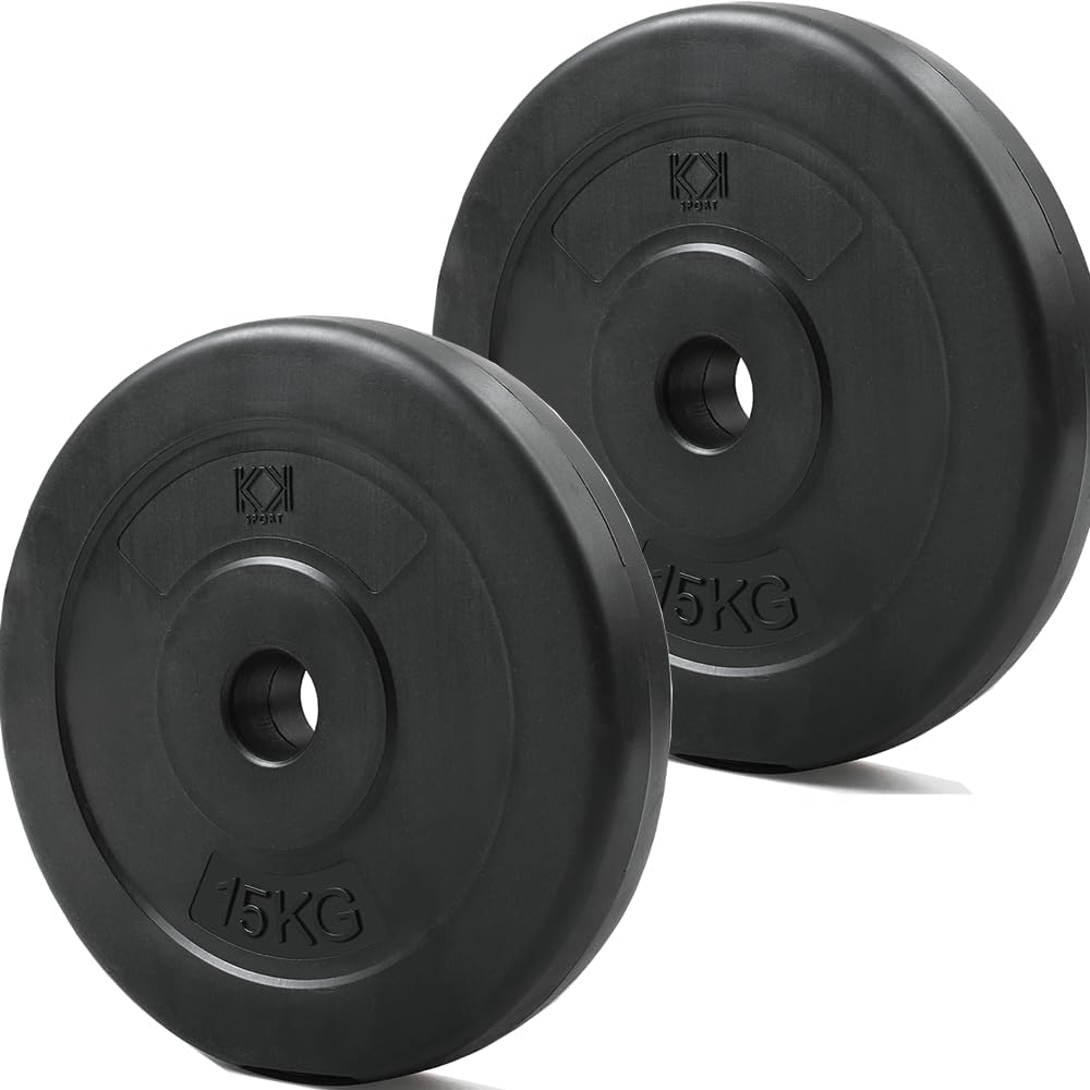 Detalle de Vinyl weight plate set 1 inch, 5kg