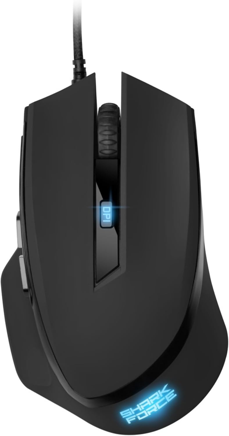 Thumbnail 1 de Sharkoon USB Shark Force II Noir : souris gaming ergonomique pour droitiers