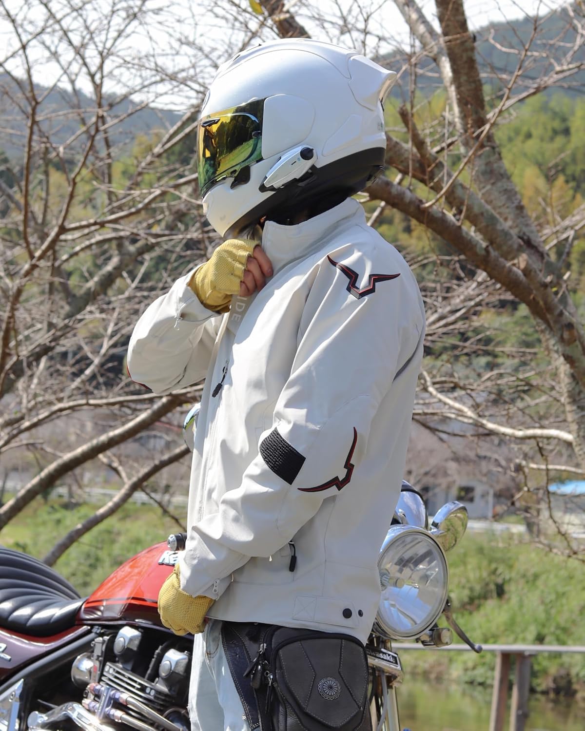 Thumbnail 1 de RIDEIRON Giacca Moto Uomo 4 Stagioni con fodera termica rimovibile e protezioni CE rimovibili