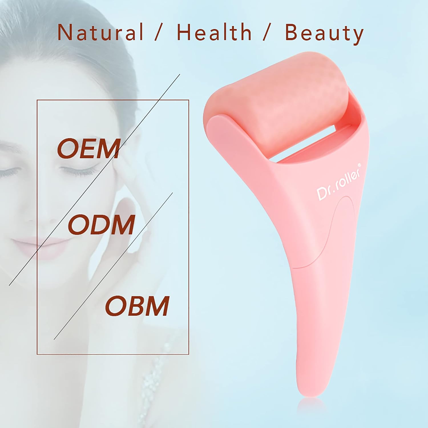 Detalle de Dr.roller Ice Roller for Face and Eyes silicone massager