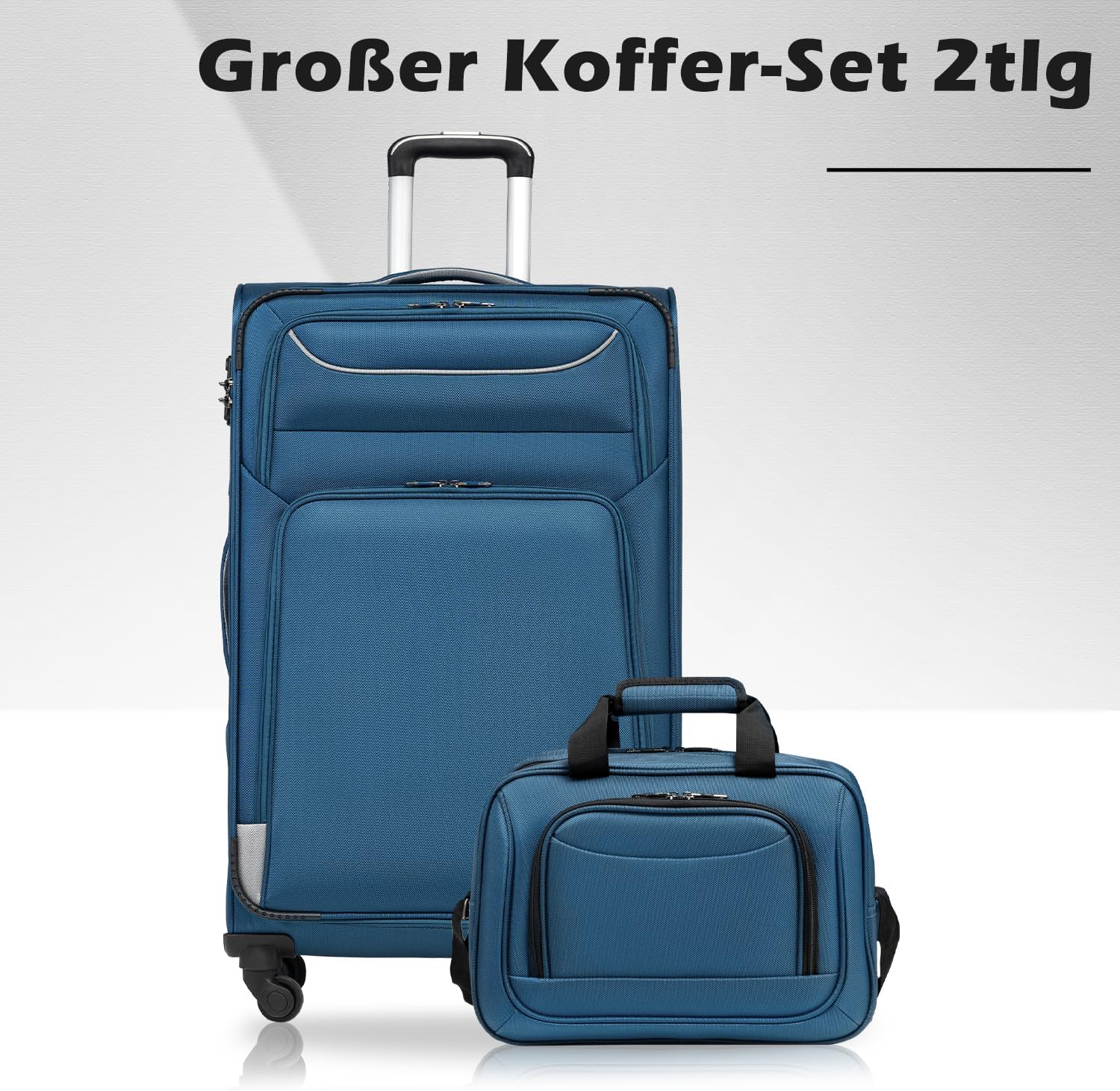 Thumbnail 1 de COOLIFE Reisekoffer 2tlg Set 4 Rollen