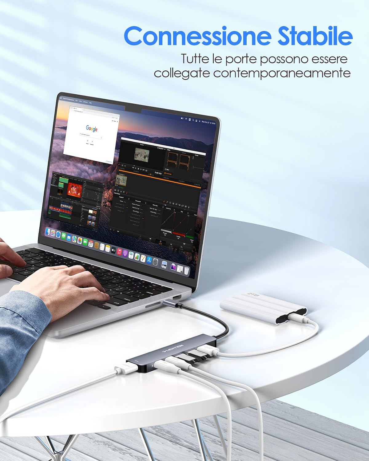 Thumbnail 6 de LENTION Hub USB C 6-in-1 HDMI 4K