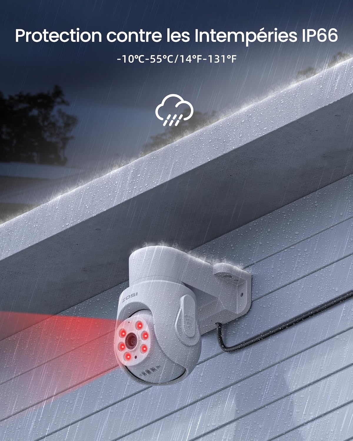 Thumbnail 5 de ZOSI 8CH 5MP 1TB DVR Kit caméra 360°