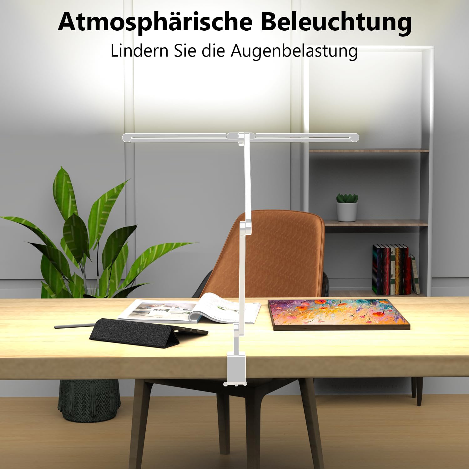 Thumbnail 2 de EPABINA 36W LED Schreibtischlampe Dimmbare Tageslichtlampe