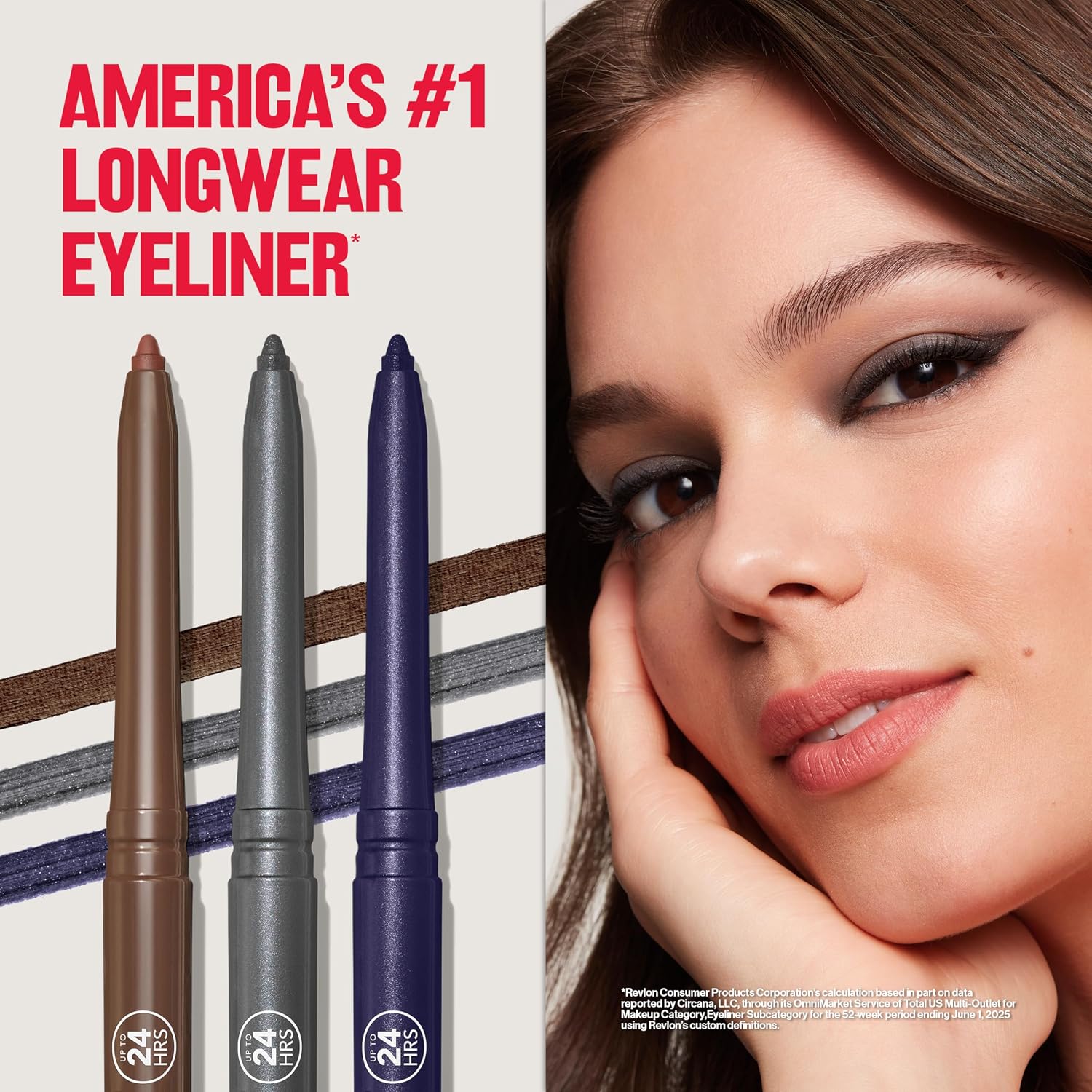 Thumbnail 6 de REVLON ColorStay Pencil Waterproof Eyeliner, 201 Black, with Sharpener