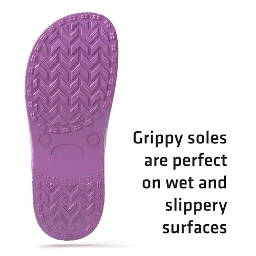 Detalle de Lakeland Active Women's Silloth Lightweight Ventilated Clogs – Purple (UK 6)