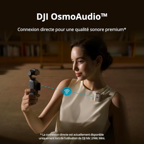 Thumbnail 5 de DJI Osmo Pocket 3 — Caméra Vlogging 1'' CMOS, 4K/120 ips et stabilisation 3 axes