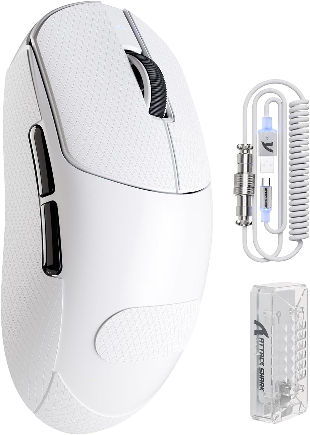 Detalle de ATTACK SHARK Wireless Gaming Mouse X8 PRO