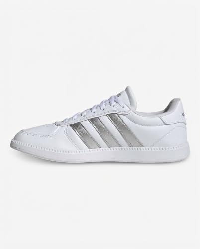 Thumbnail 7 de adidas Femme Breaknet Sleek Shoes : sobriété et confort en FTWR White/Silver Met./FTWR White