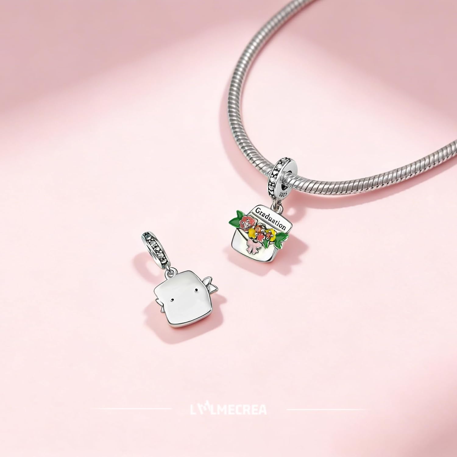 Thumbnail 3 de LMLMECREA Charms Anhänger 925 Sterling Silber Herz