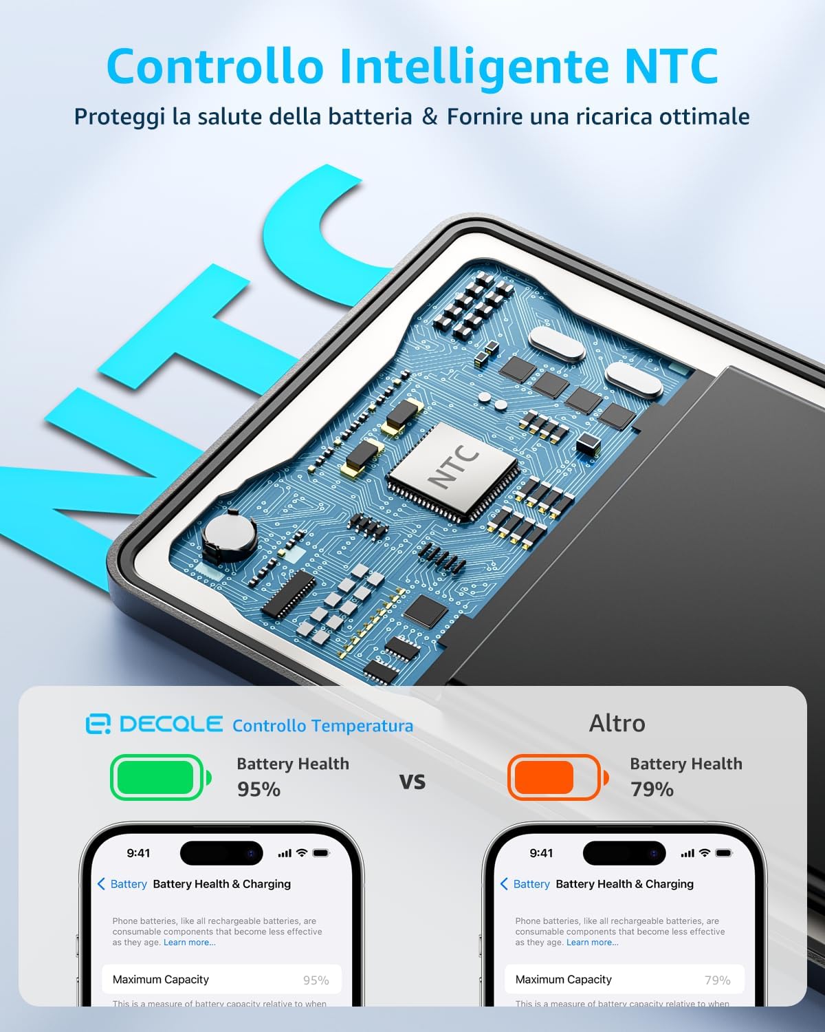 Thumbnail 4 de decqle Air Powerbank MagSafe 5000mAh Grigio