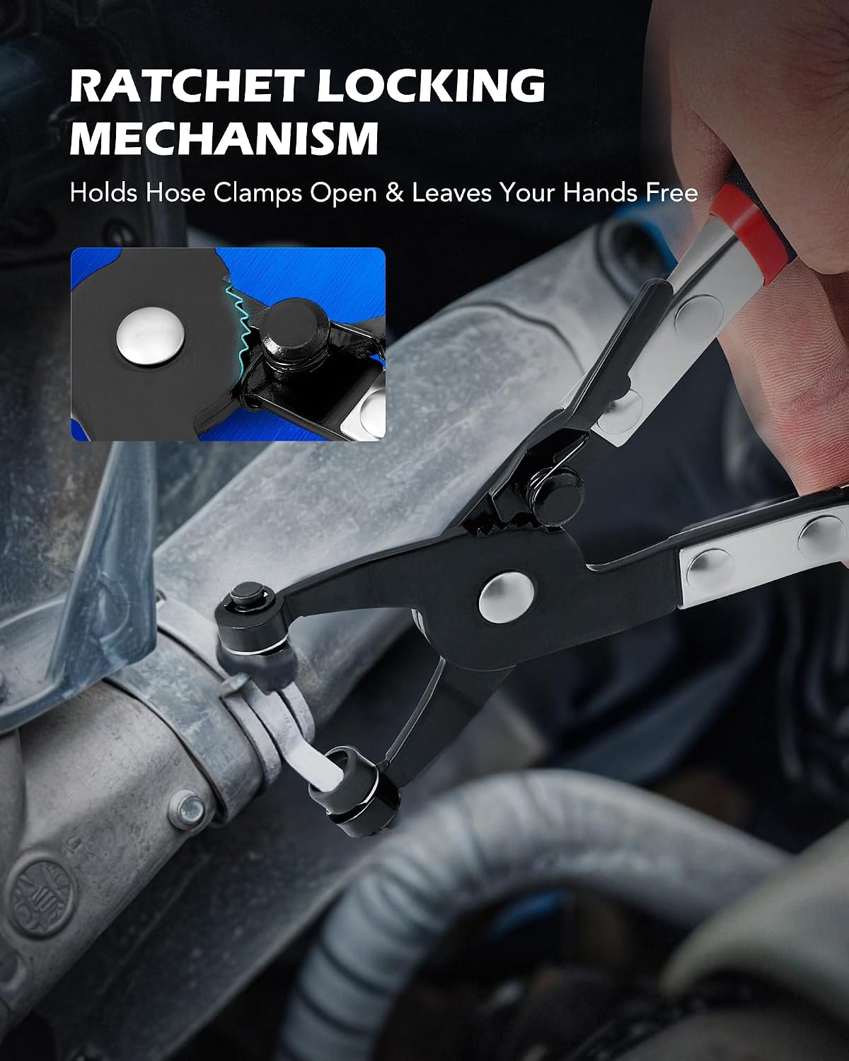 Detalle 2 de OMT Hose Clamp Pliers Set, Structural Steel