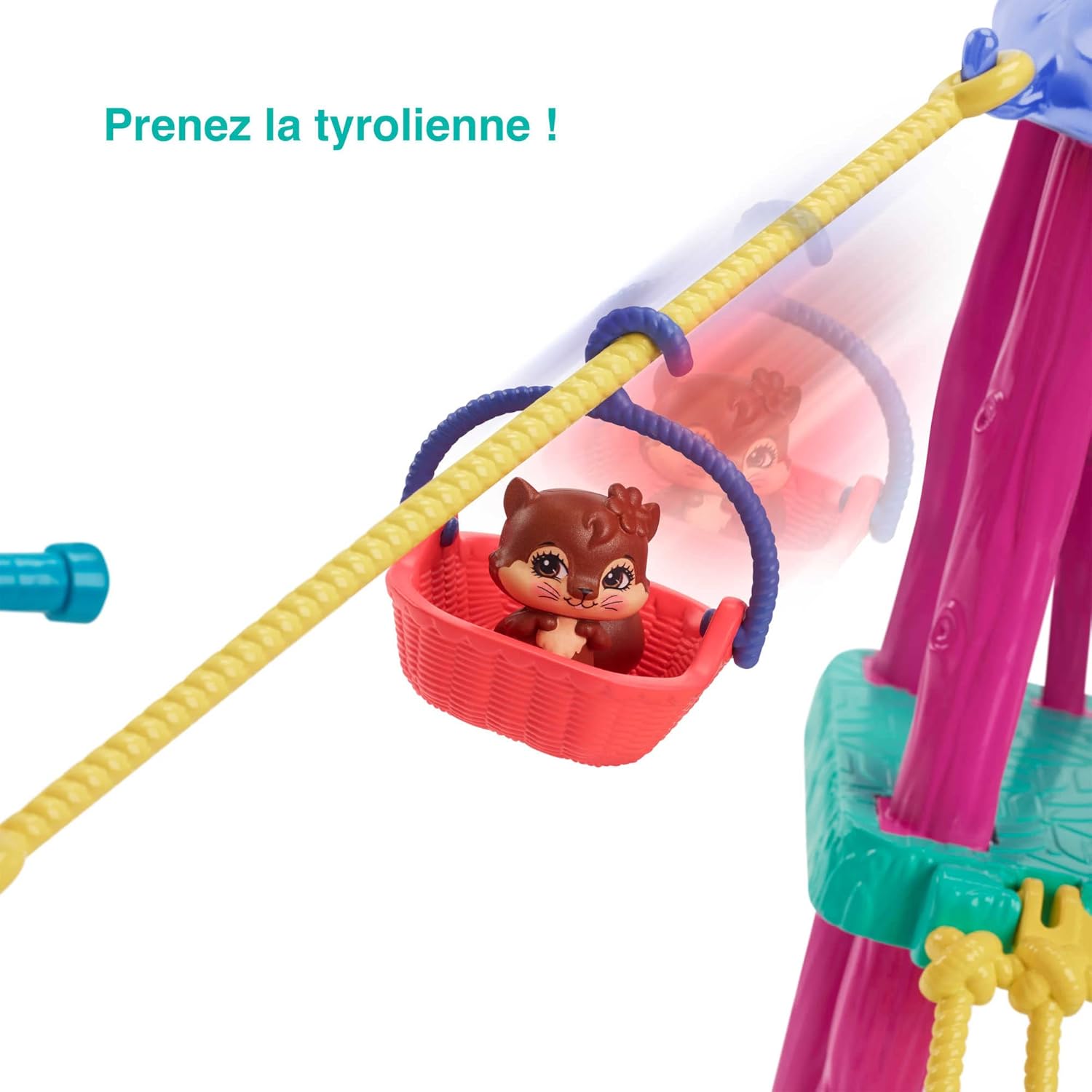 Detalle de Enchantimals Coffrets Mini Poupées – Sabine et Seneca Écureuil, Coffret Jeux Multicolore