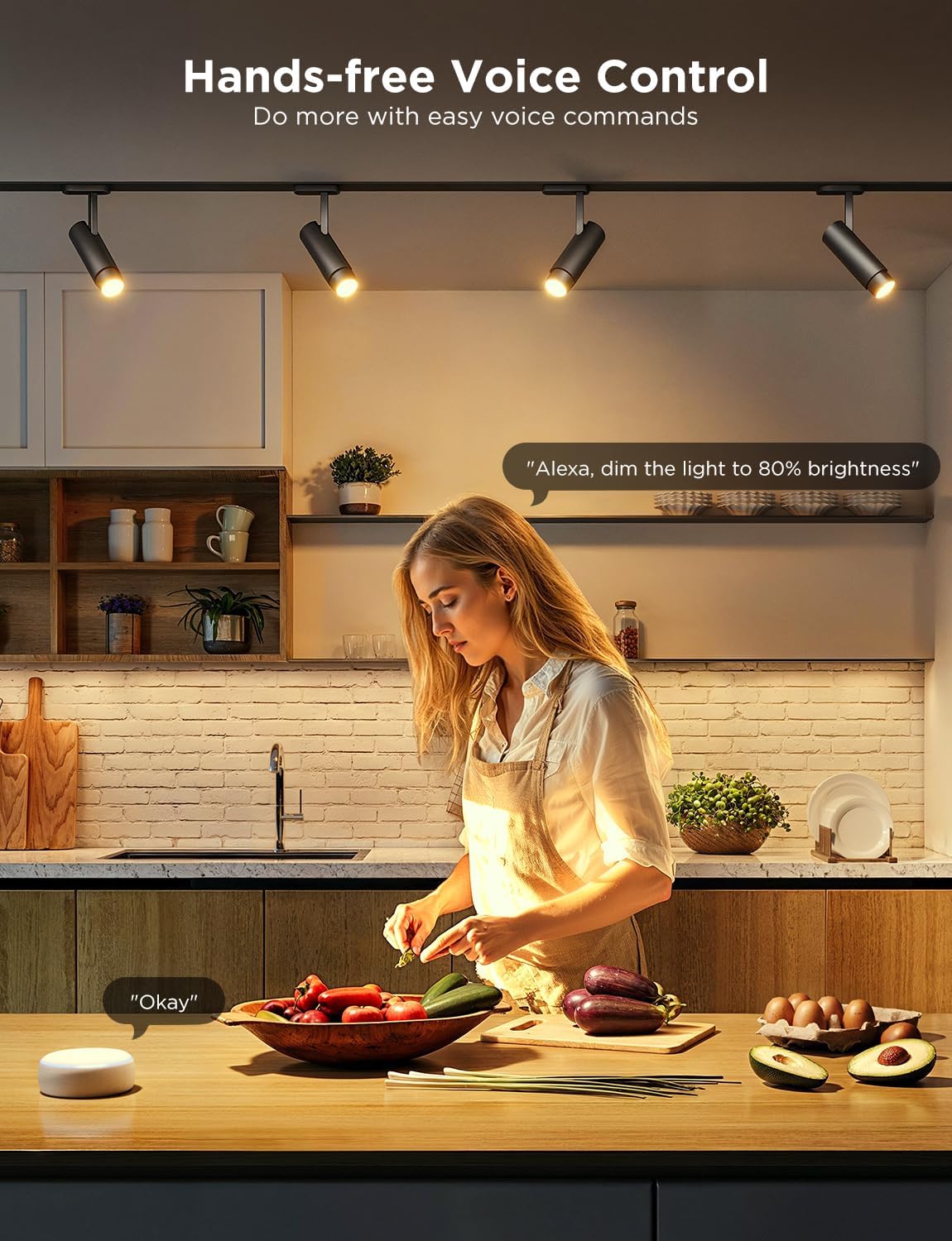 Detalle de Govee Smart Bulb GU10 RGBWW (4 Pack) – 400LM, Dimmable, Works with Alexa & Google Assistant