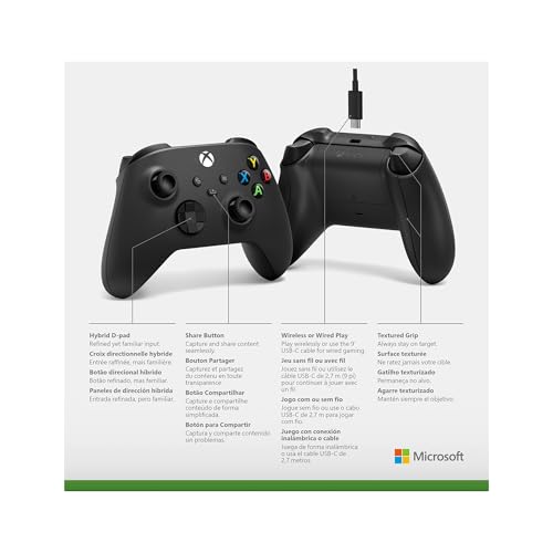 Detalle 2 de Controller Xbox pour PC avec câble USB C