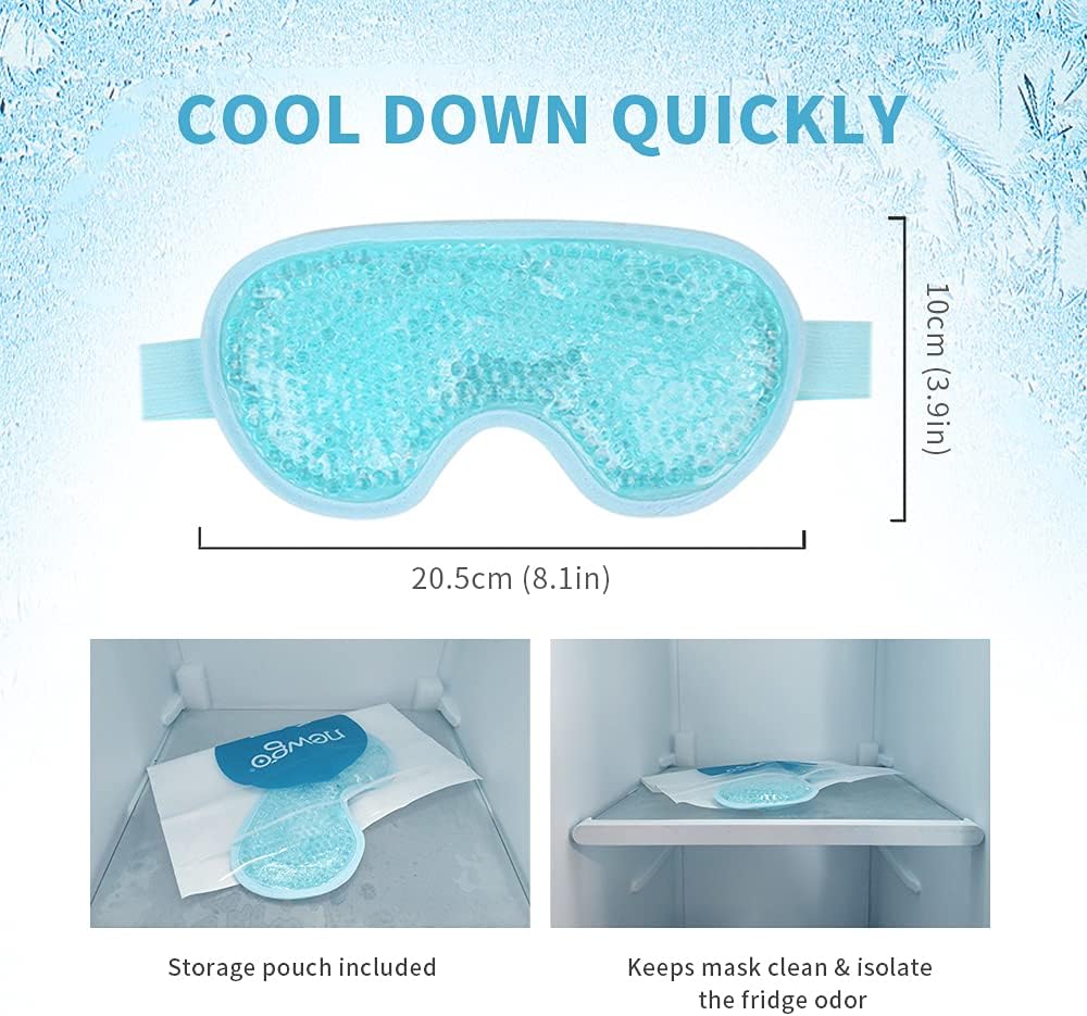 Thumbnail 5 de NEWGO Gel Reusable Cooling Eye Mask, Reversible Hot and Cold Pack