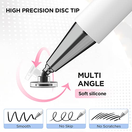 Detalle 1 de OASO stylet capacitif universel à pointe disque avec capuchon magnétique