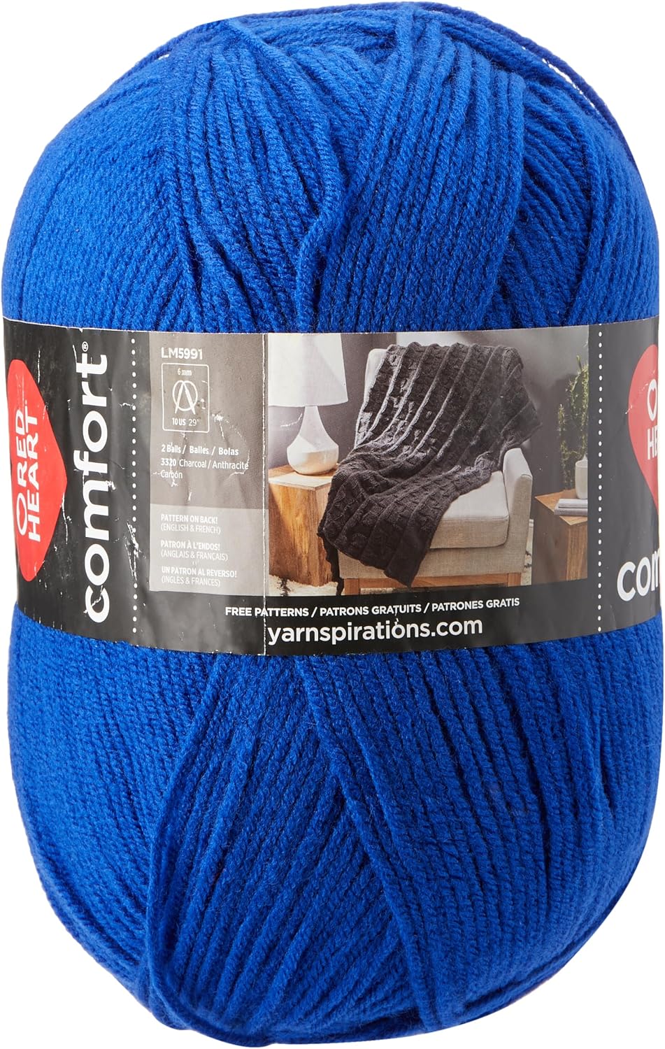 Thumbnail 2 de RED HEART Super Saver Yarn, Neon Stripes: A Practical Look at This Acrylic Craft Staple