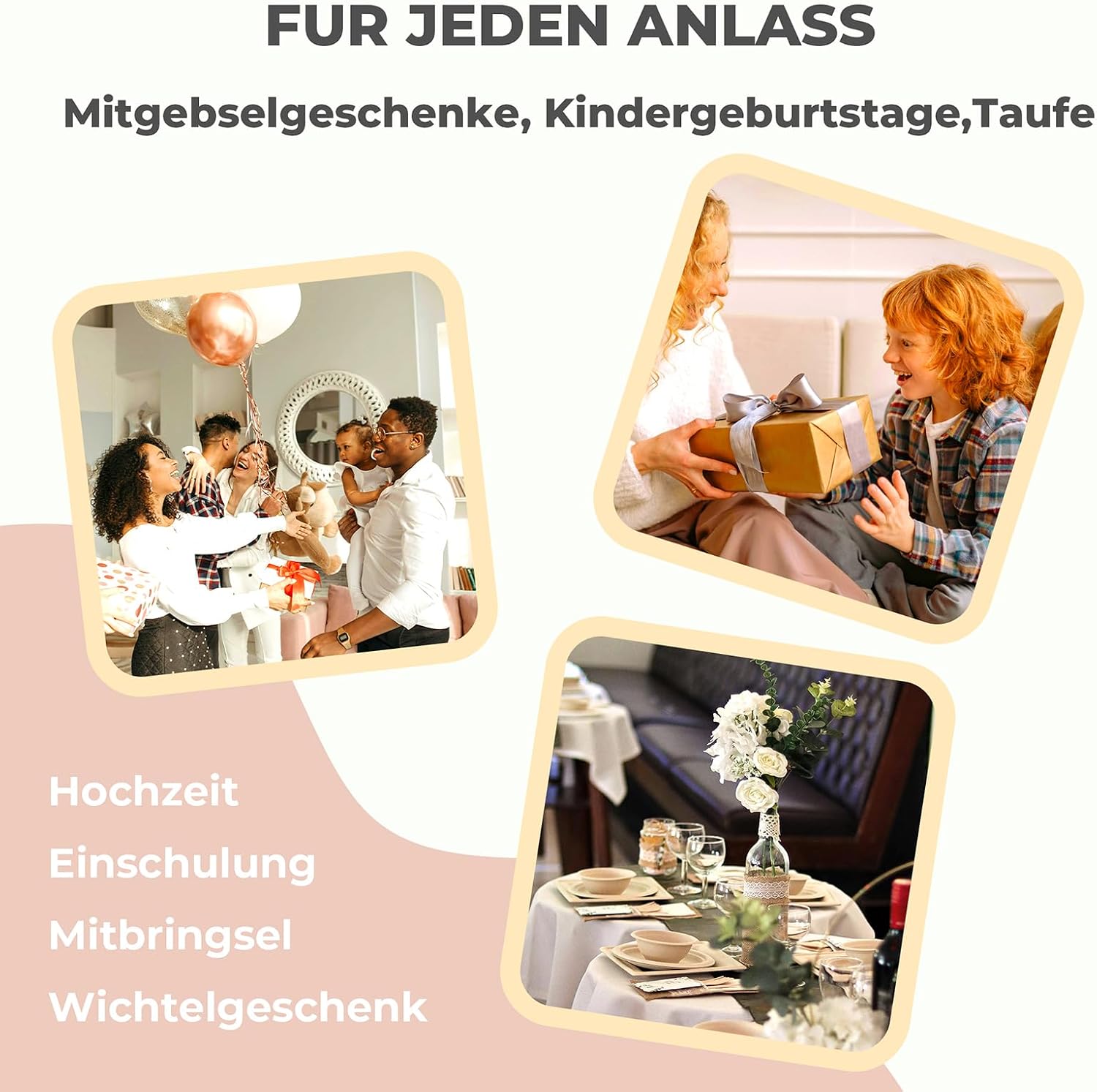 Thumbnail 6 de XIANNVXI Glücksstein Mitbringsel – 10 bunte Trommelstein Glückssteine mit Karten, Kleber und Geschenkbox