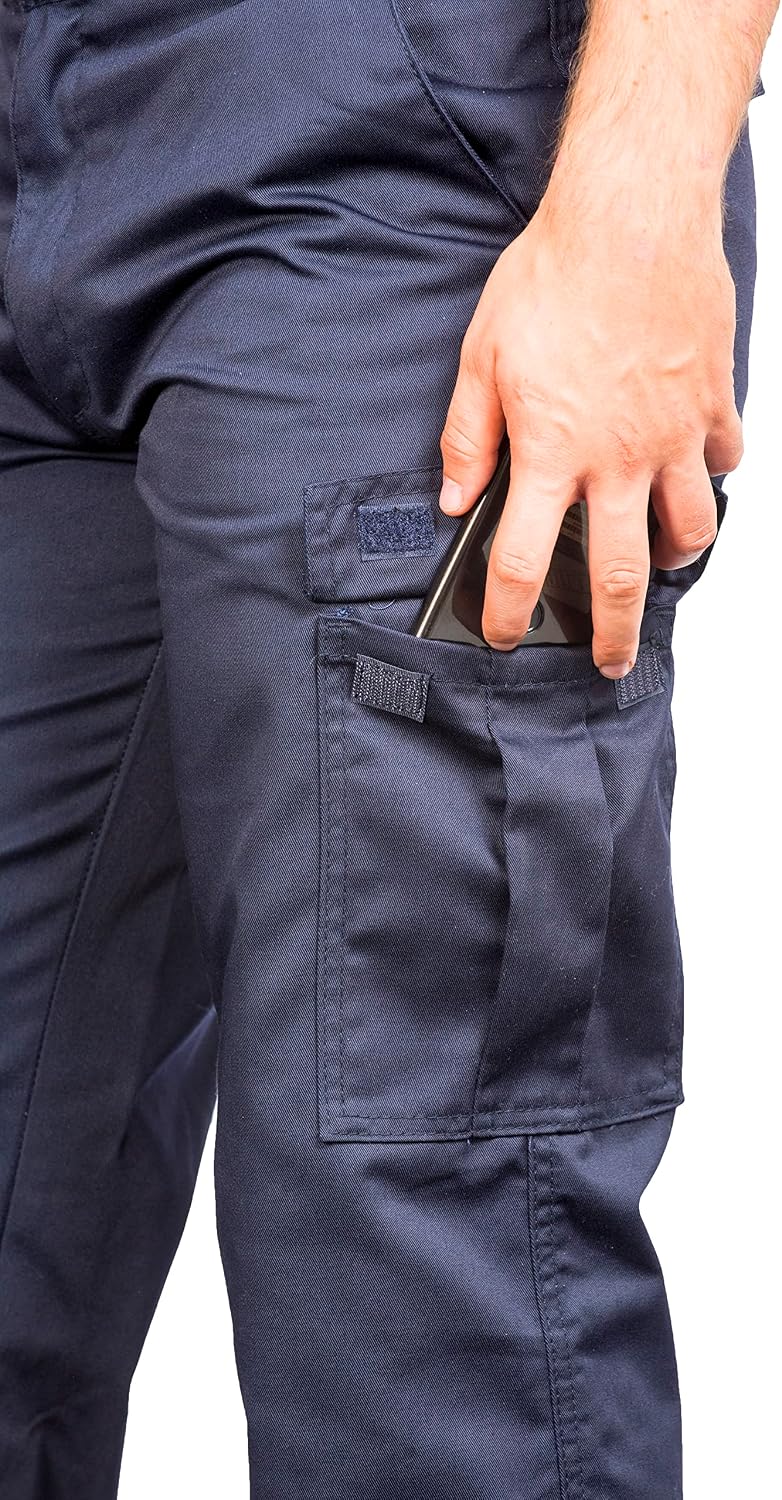 Thumbnail 1 de Portwest C701 Durable Reinforced Combat Trouser in Navy (Tall) – Size 42