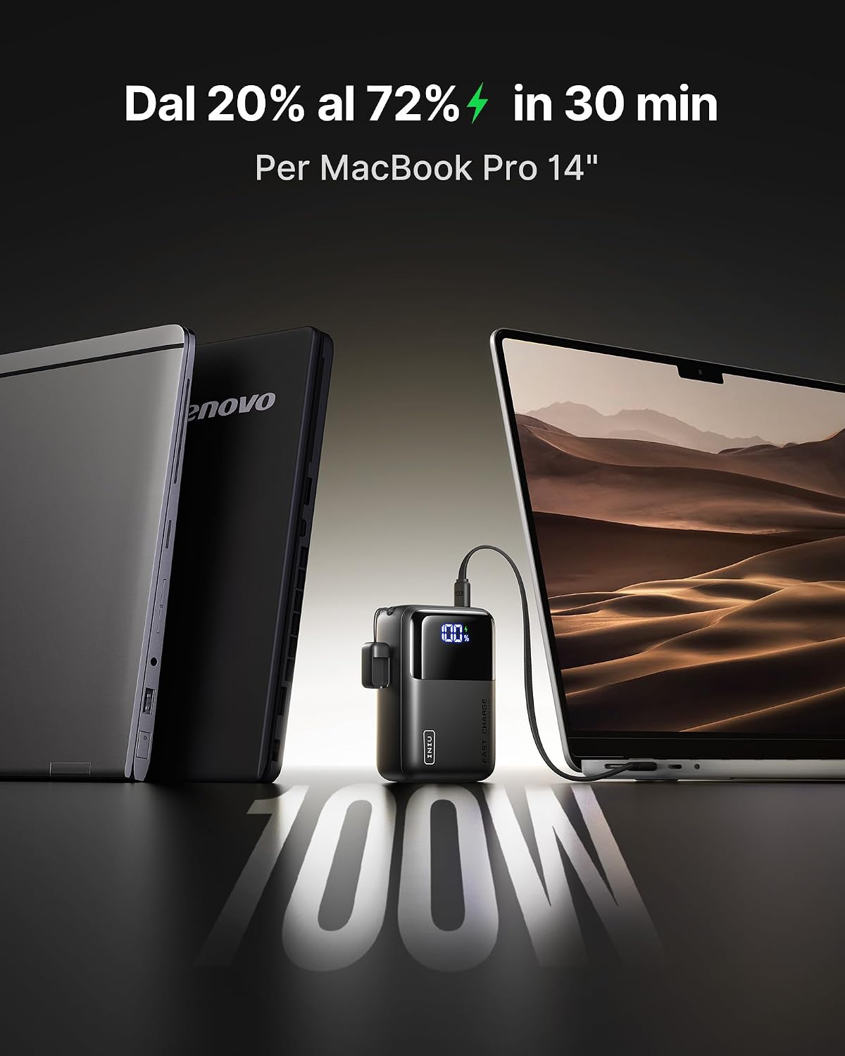Thumbnail 3 de INIU Piccolo 100W PD3.0 25000mAh Power Bank