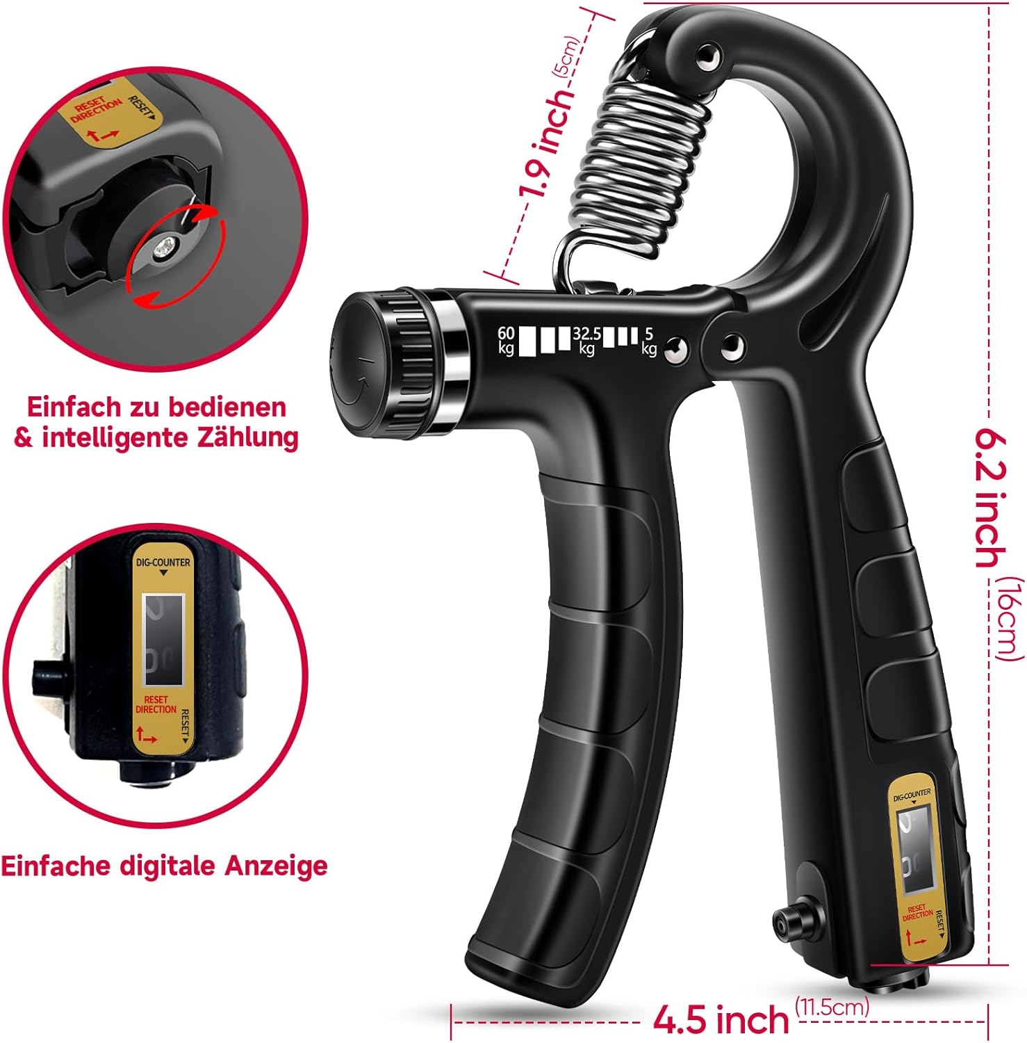 Thumbnail 1 de FitBeast Handtrainer Trainingsset 5-teilig