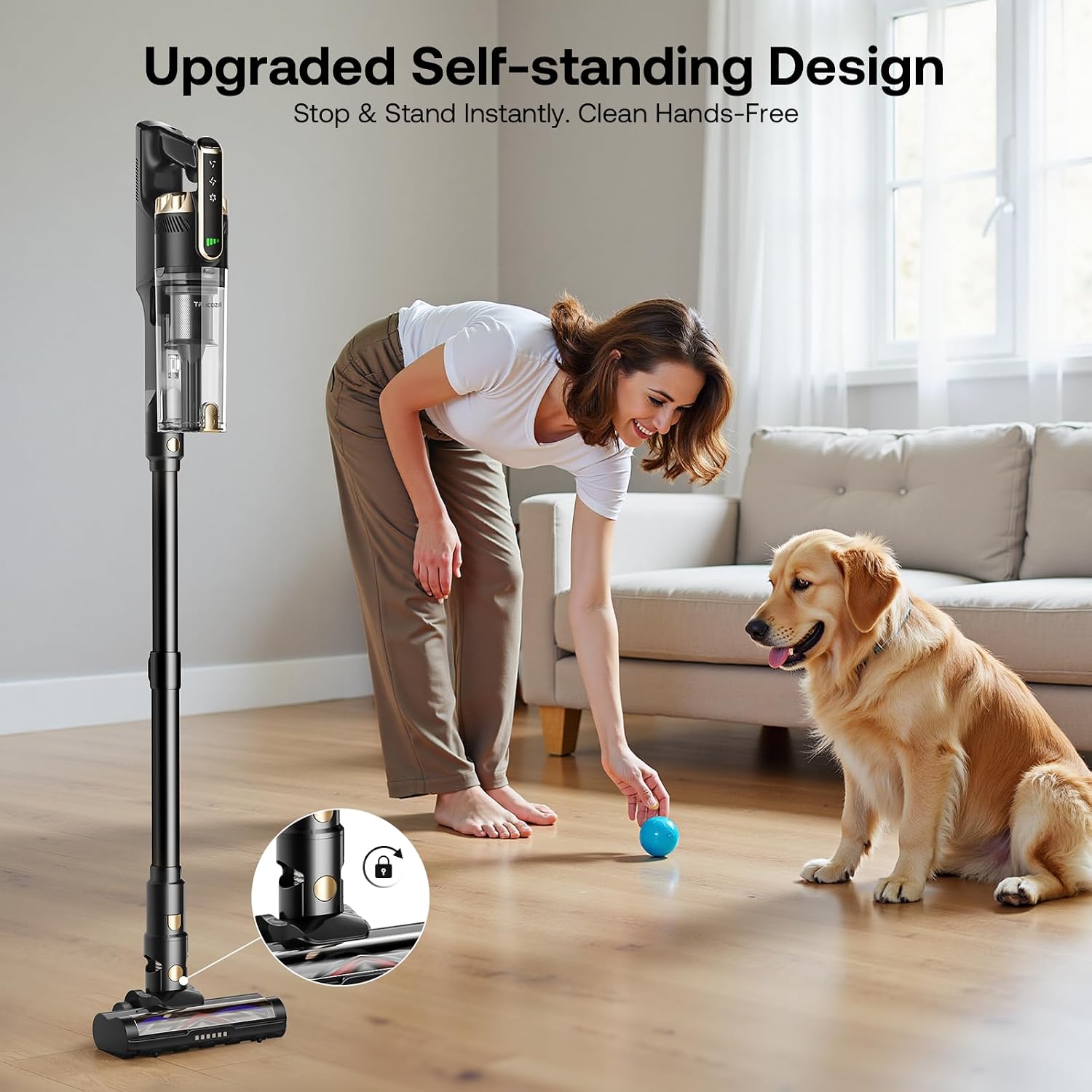 Thumbnail 5 de Trucozie Cordless Vacuum Cleaner 50 min runtime 🧹