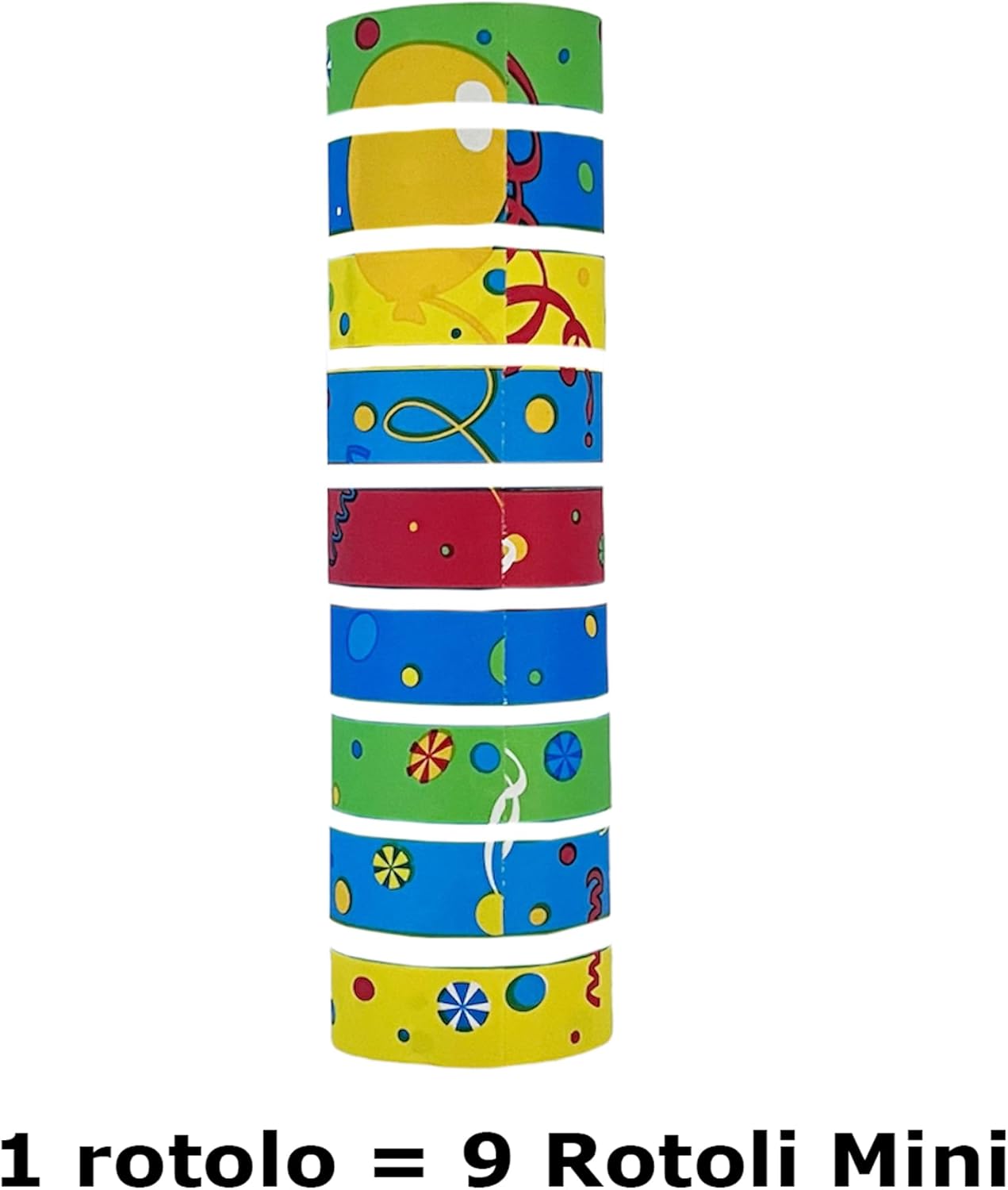 Thumbnail 4 de ARKRAFT Serpentine Luftschlangen 12 Rollen 🎉