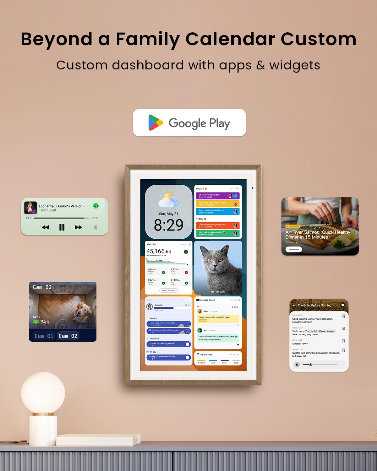 Thumbnail 3 de ApoloSign 21.5" Digital Calendar 21.5-inch